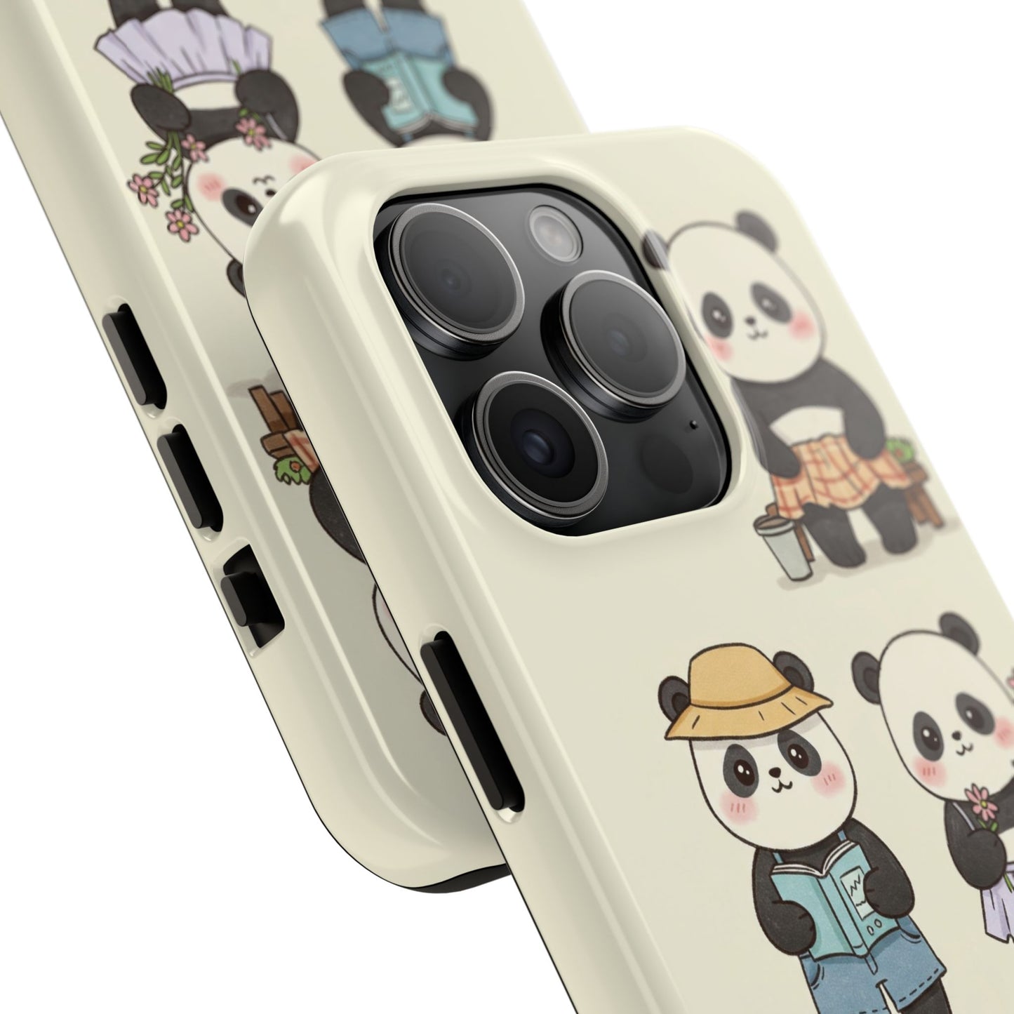 Cute Panda Tough Phone Cases | Stylish Phone Cover, Gifts for Animal Lovers, Kids Accessories, Cute Phone Protector, Fun Design