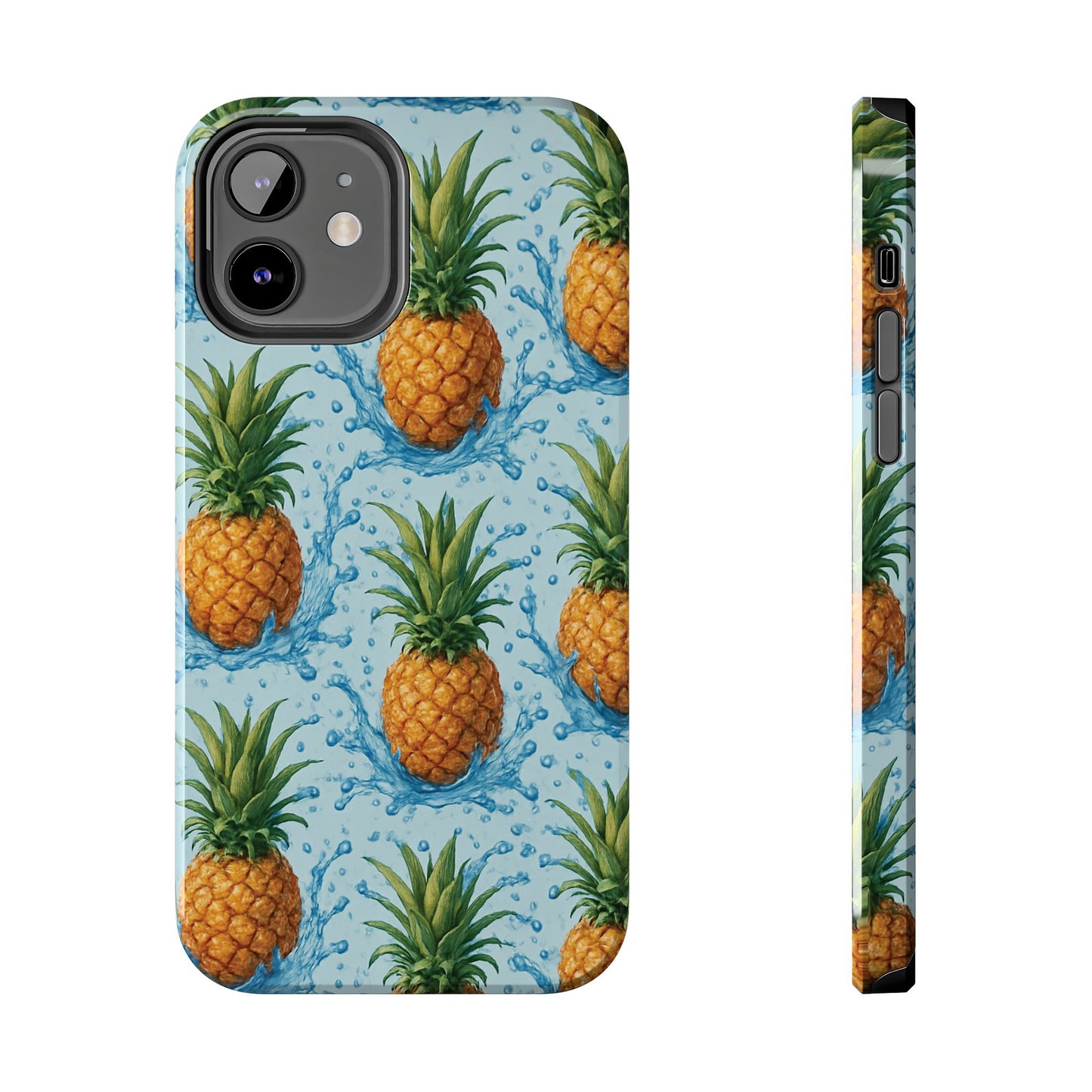 Tropical Pineapple Phone Case, Tough Phone Case, Pineapple Lovers Gift, Summer Vibe Accessory, Cute Phone Cover, Vacation Essentials