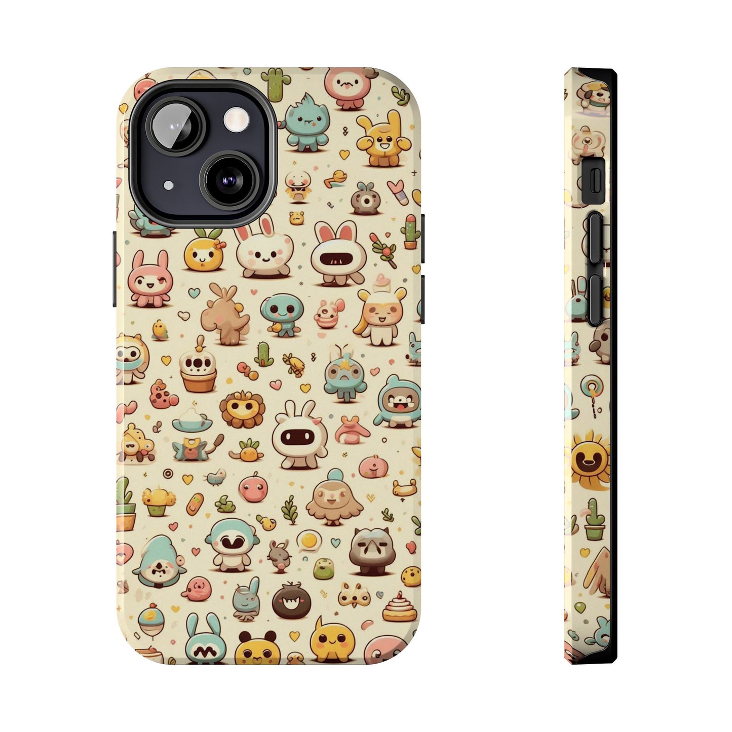 Cute Cartoon Phone Cases - Kawaii Design for Kids, Fun Gift for Birthdays, Durable Protection, Unique Colors, Everyday Use