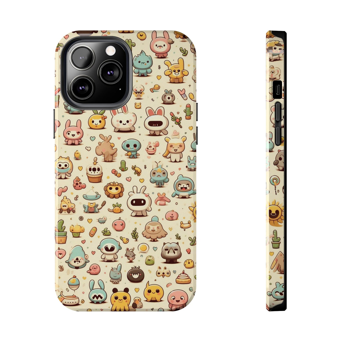 Cute Cartoon Phone Cases - Kawaii Design for Kids, Fun Gift for Birthdays, Durable Protection, Unique Colors, Everyday Use