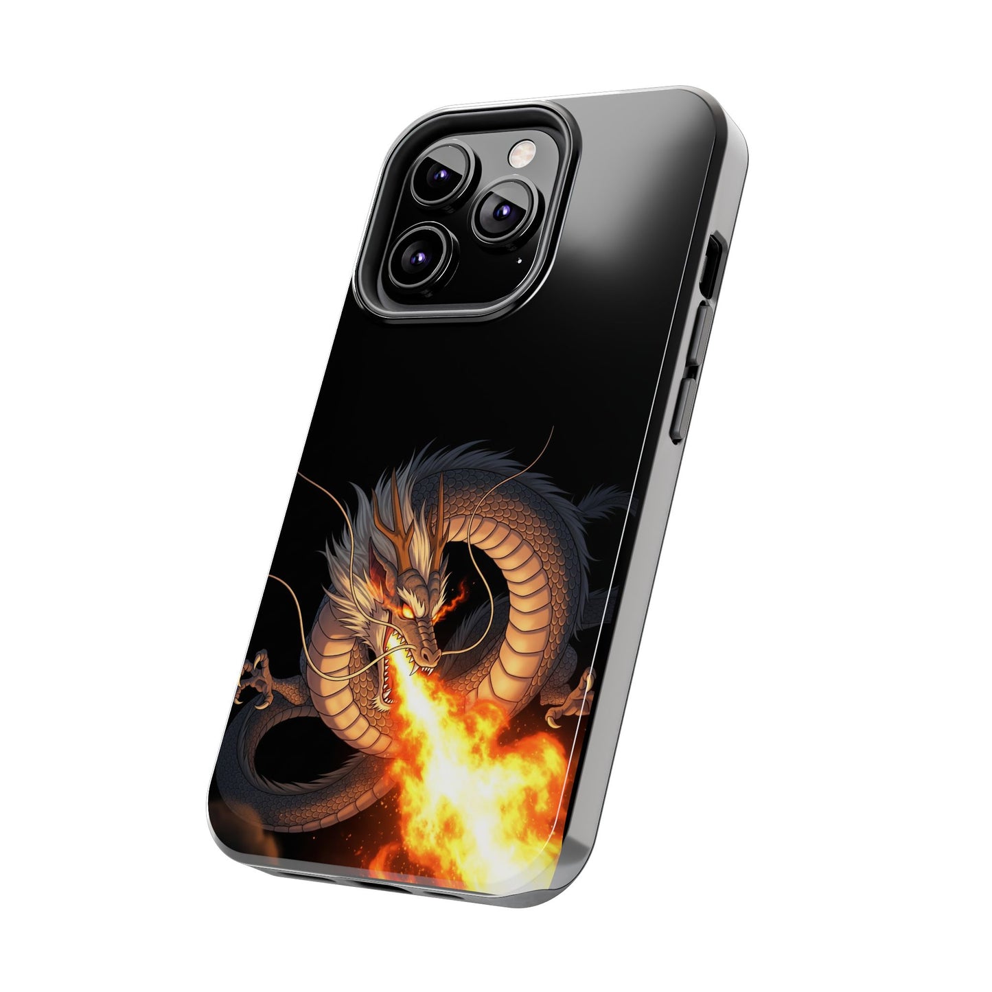 Dragon Fire Phone Case | Tough & Stylish, Perfect for Gamers, Gift for Tech Lovers, Protective Accessory, Adjustable Fit