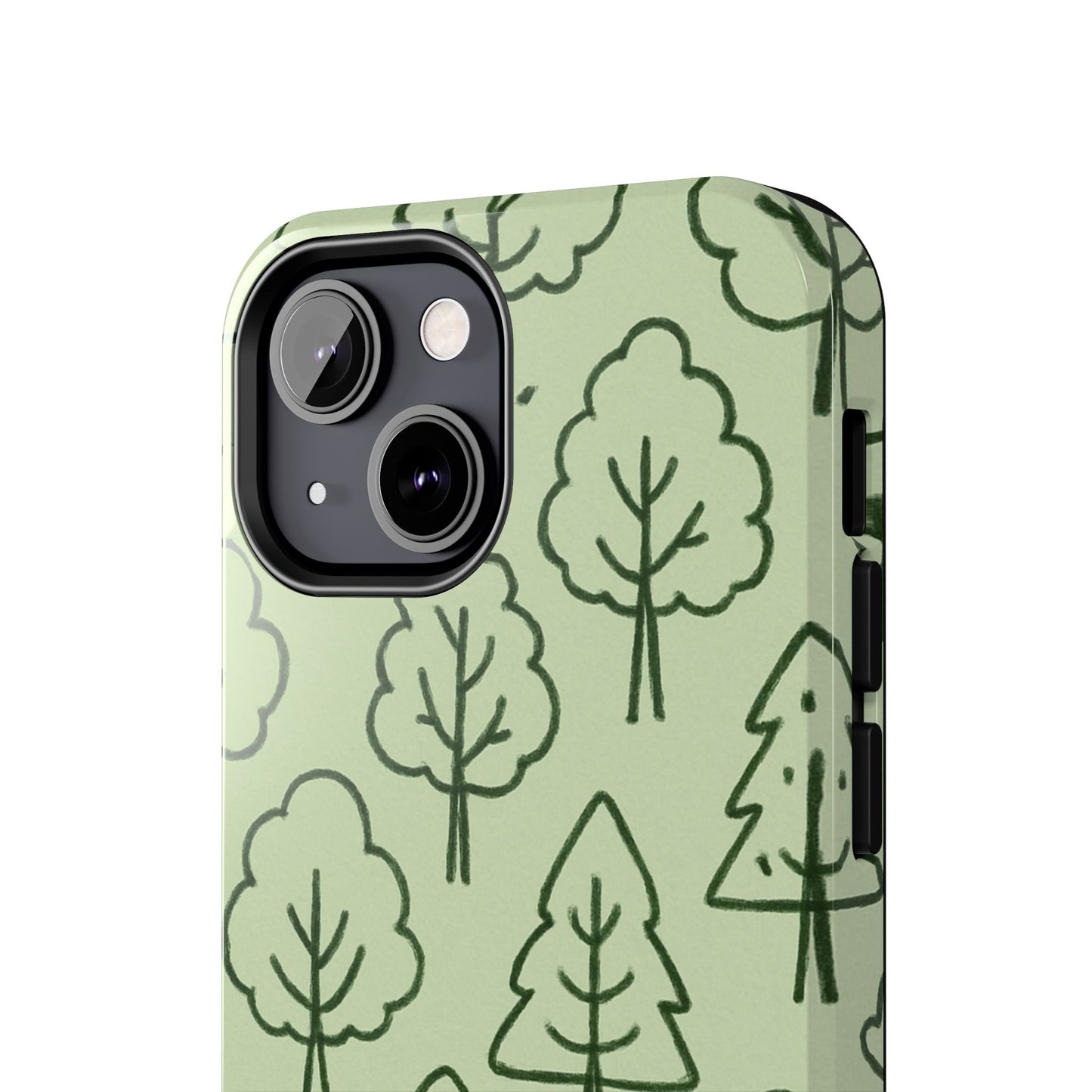 Nature-Inspired Tough Phone Cases | Forest Pattern, Eco-Friendly Design, Gift for Nature Lovers, Outdoor Enthusiasts, Phone Protection