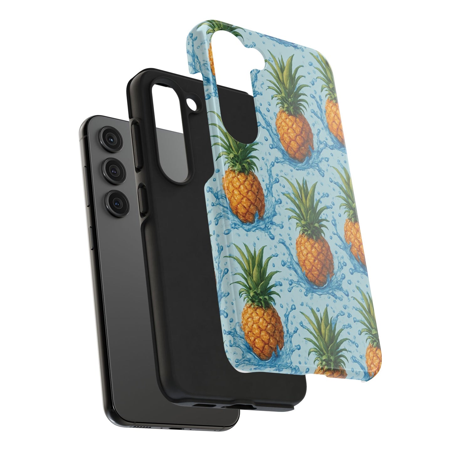 Tropical Pineapple Phone Case, Tough Phone Case, Pineapple Lovers Gift, Summer Vibe Accessory, Cute Phone Cover, Vacation Essentials
