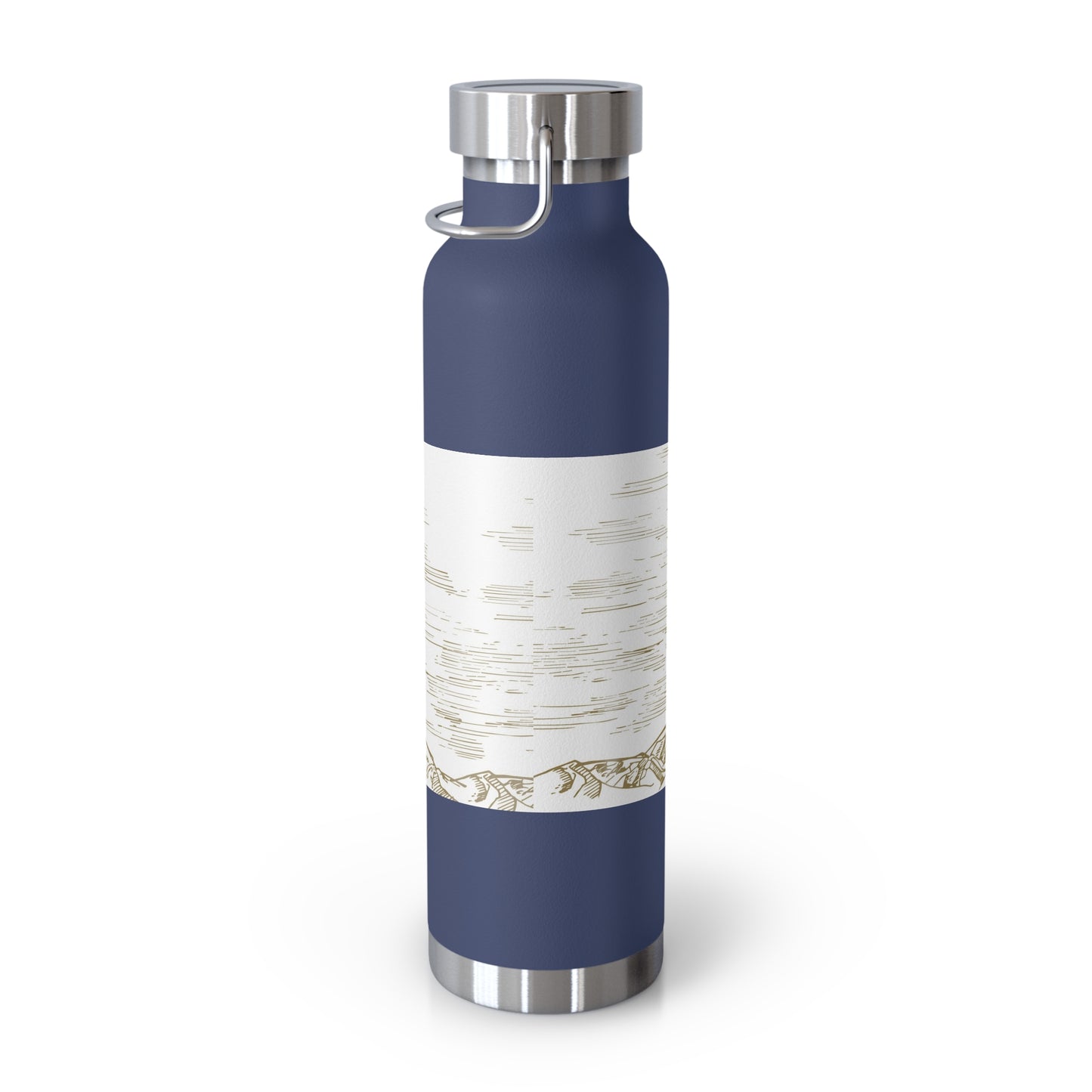 Lighthouse Insulated Water Bottle - 22oz Copper Vacuum Flask