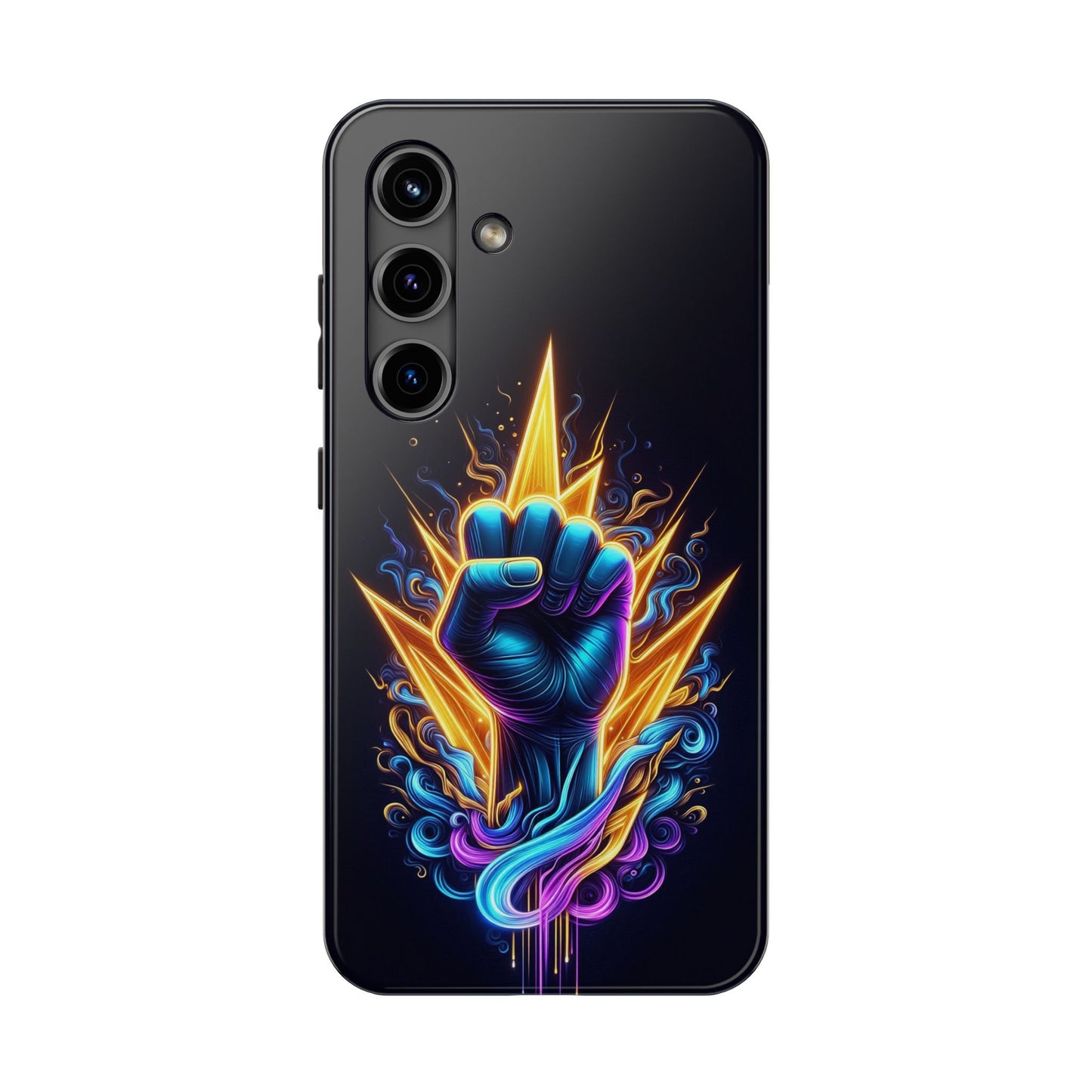 Vibrant Tough Phone Case, Unique Phone Protector, Gift for Him, Colorful Smartphone Cover, Inspirational Design