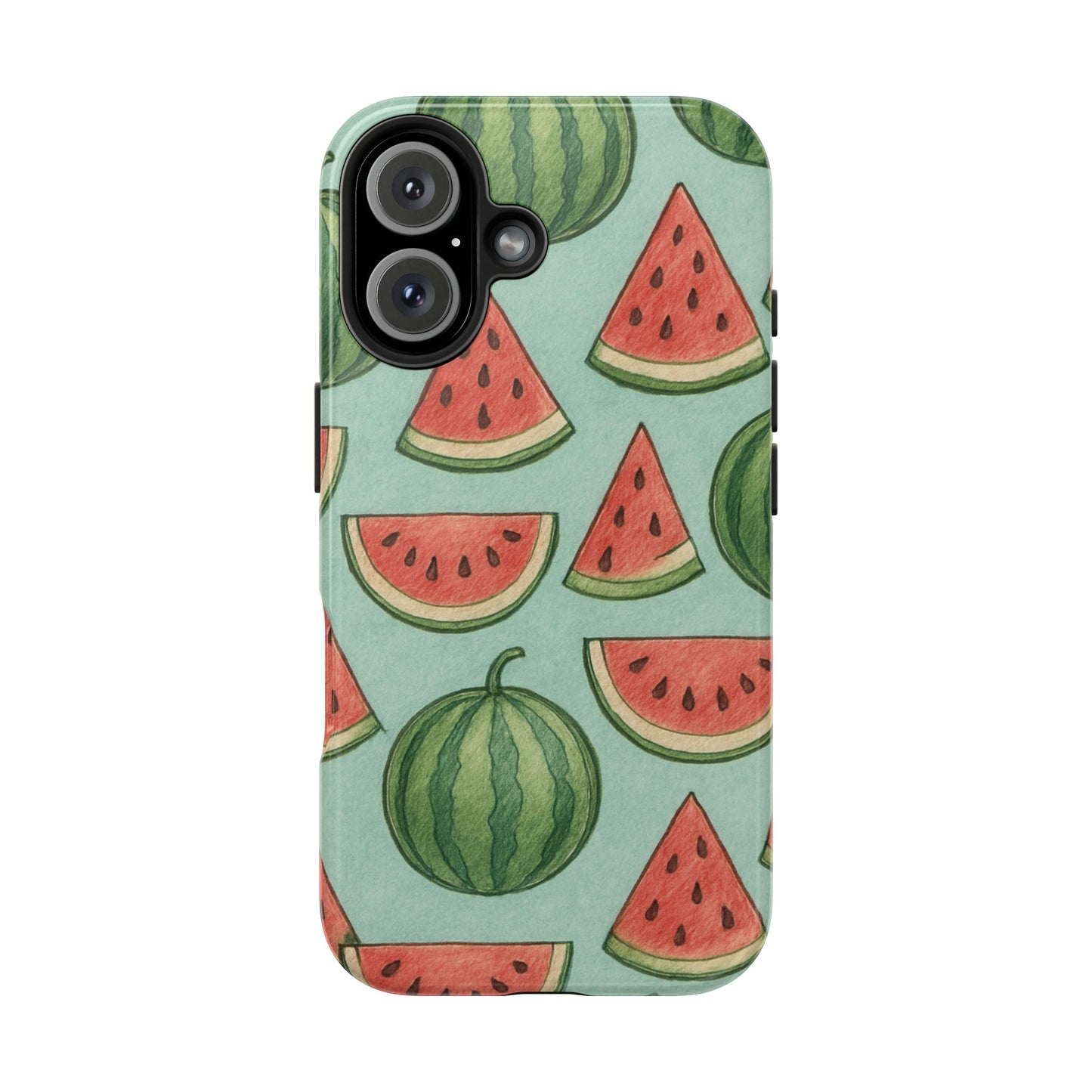 Fun Watermelon Phone Cases, Summer Phone Cover, Cute Fruit Case, Unique Cell Phone Accessory, Gift for Her, Phone Protection