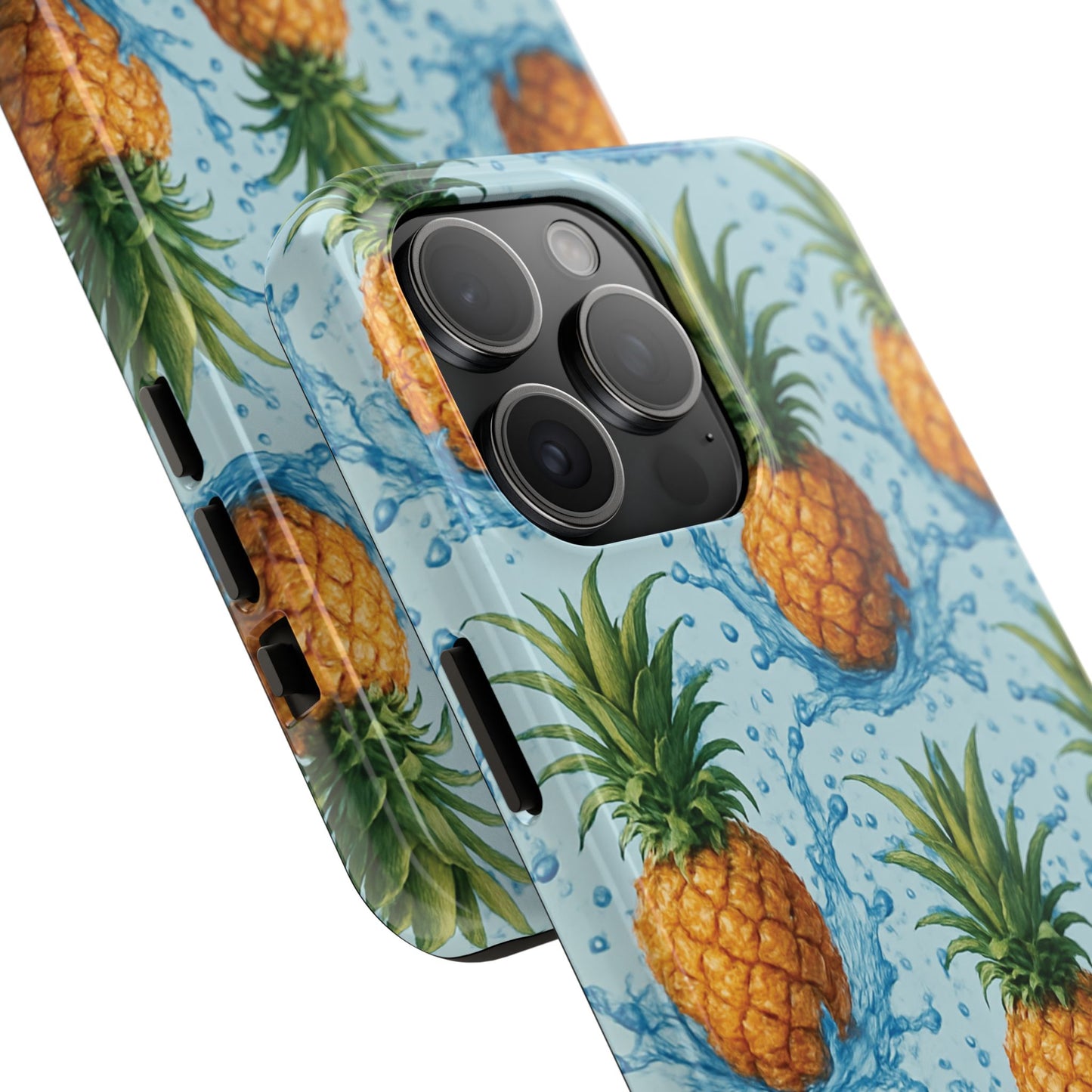 Tropical Pineapple Phone Case, Tough Phone Case, Pineapple Lovers Gift, Summer Vibe Accessory, Cute Phone Cover, Vacation Essentials