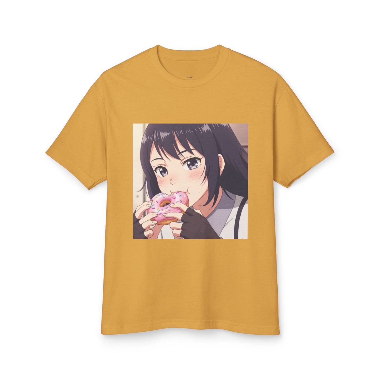 Anime Inspired Cute Foodie Tee, Unisex Graphic Shirt, Kawaii Apparel, Perfect Gift for Fans, Casual Everyday Wear
