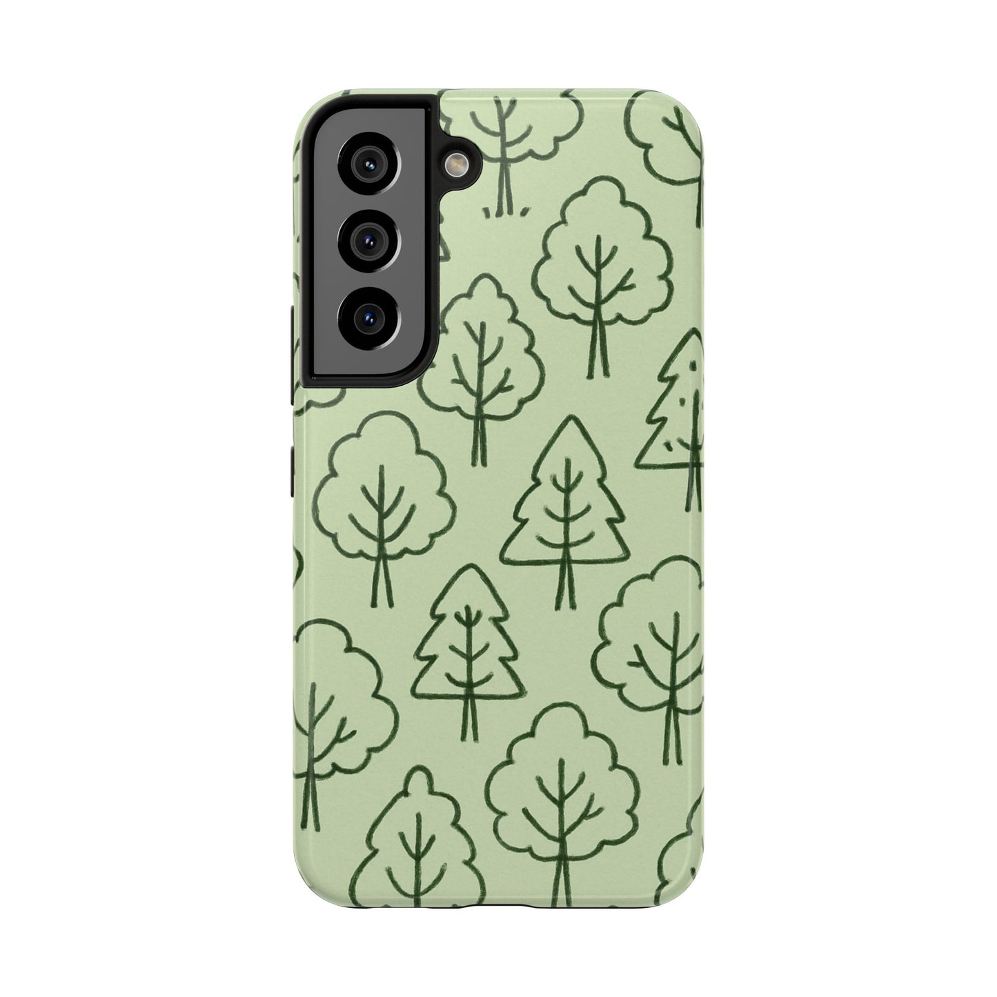 Nature-Inspired Tough Phone Cases | Forest Pattern, Eco-Friendly Design, Gift for Nature Lovers, Outdoor Enthusiasts, Phone Protection