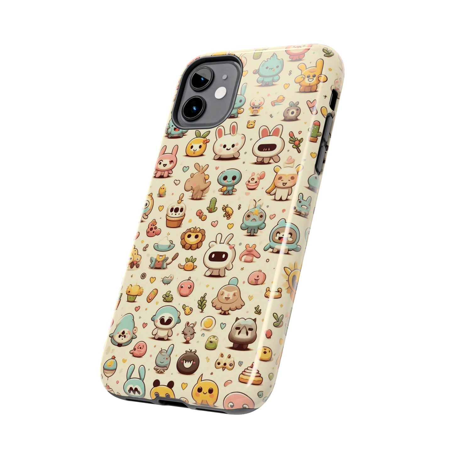 Cute Cartoon Phone Cases - Kawaii Design for Kids, Fun Gift for Birthdays, Durable Protection, Unique Colors, Everyday Use