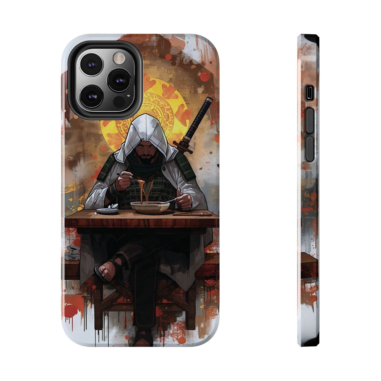 Artistic Tough Phone Cases for Gamers, Unique Phone Cover for Gift, Trendy Phone Accessories, Perfect for Birthdays & Holidays