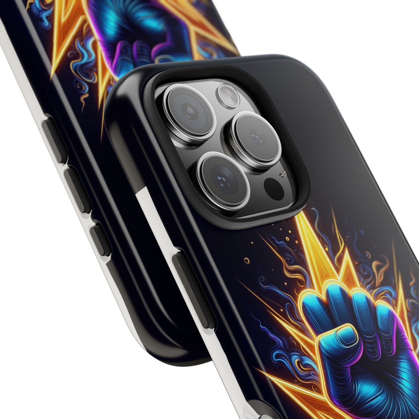 Vibrant Tough Phone Case, Unique Phone Protector, Gift for Him, Colorful Smartphone Cover, Inspirational Design