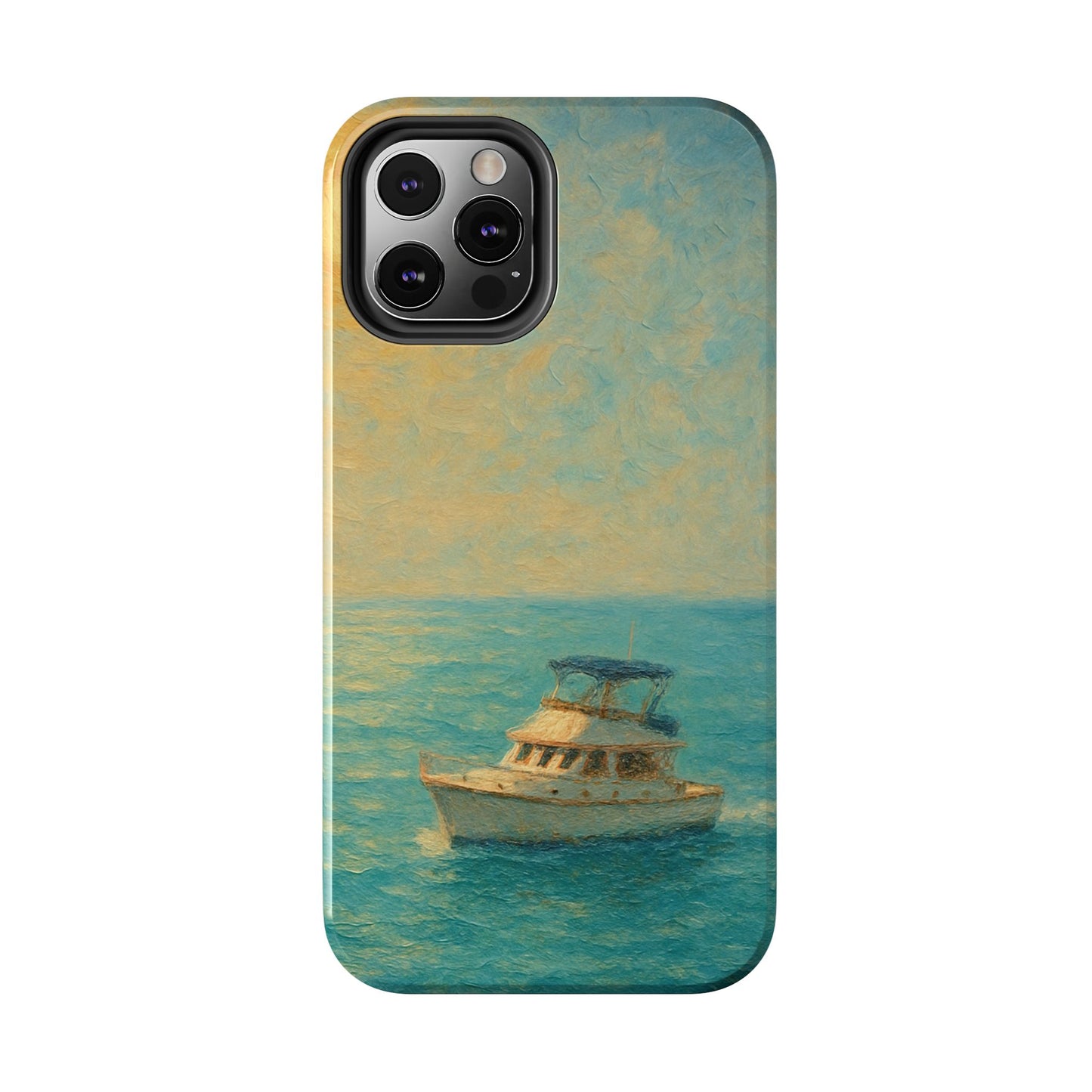 Scenic Ocean Phone Case, Nautical Tough Cases, Beach Lover Gift, Sailboat Decor, Coastal Home Accessories