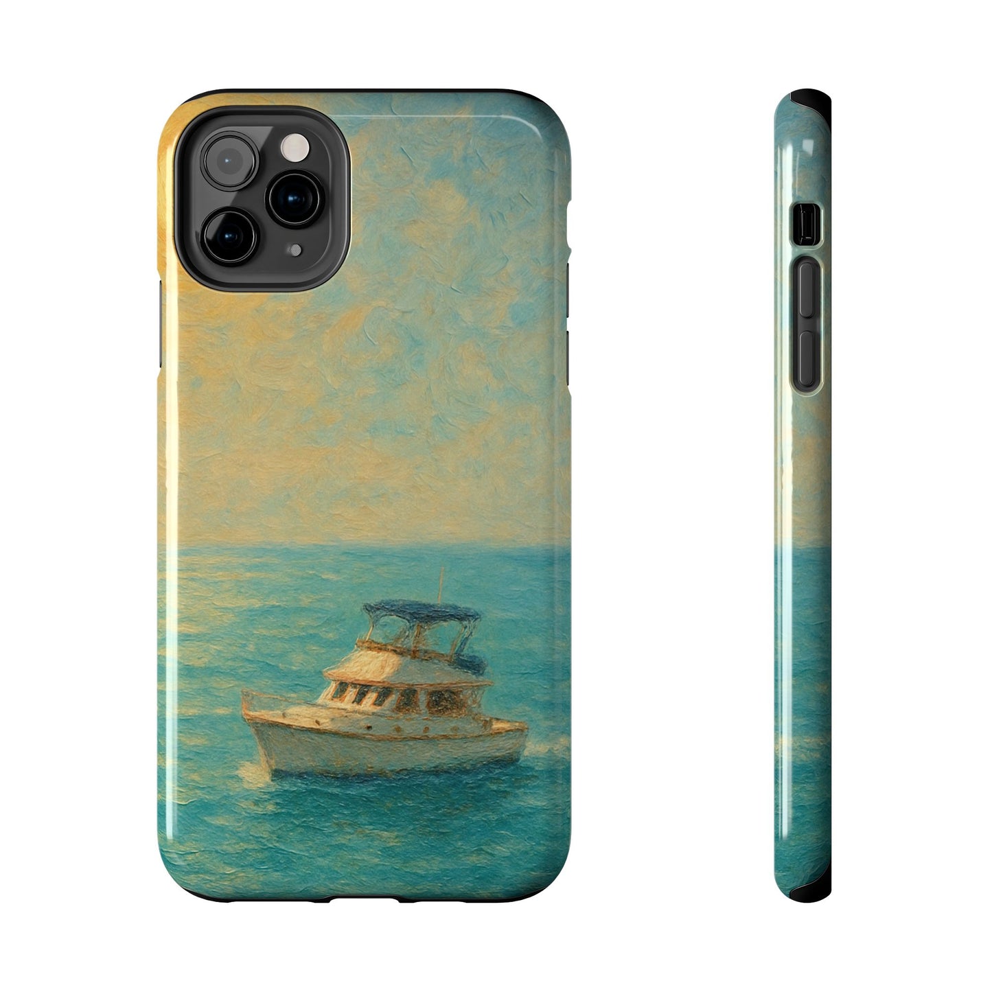 Scenic Ocean Phone Case, Nautical Tough Cases, Beach Lover Gift, Sailboat Decor, Coastal Home Accessories