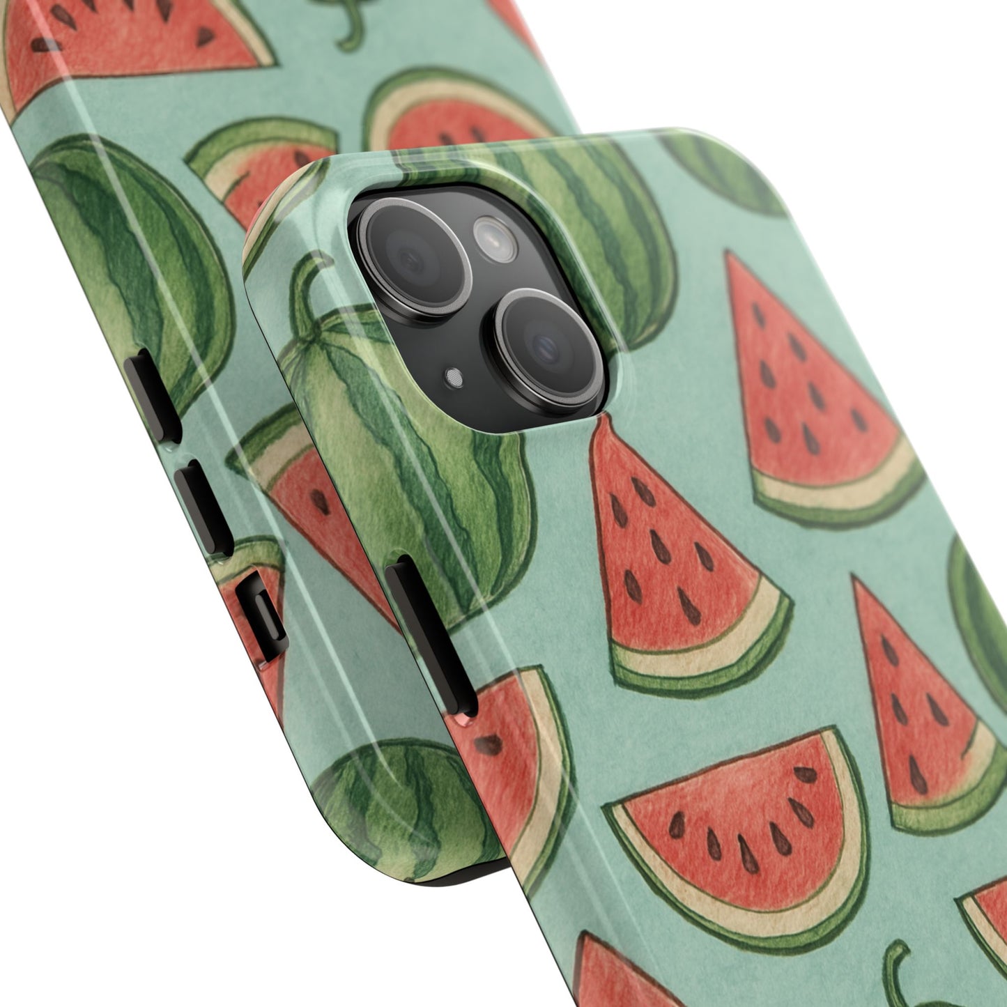 Fun Watermelon Phone Cases, Summer Phone Cover, Cute Fruit Case, Unique Cell Phone Accessory, Gift for Her, Phone Protection