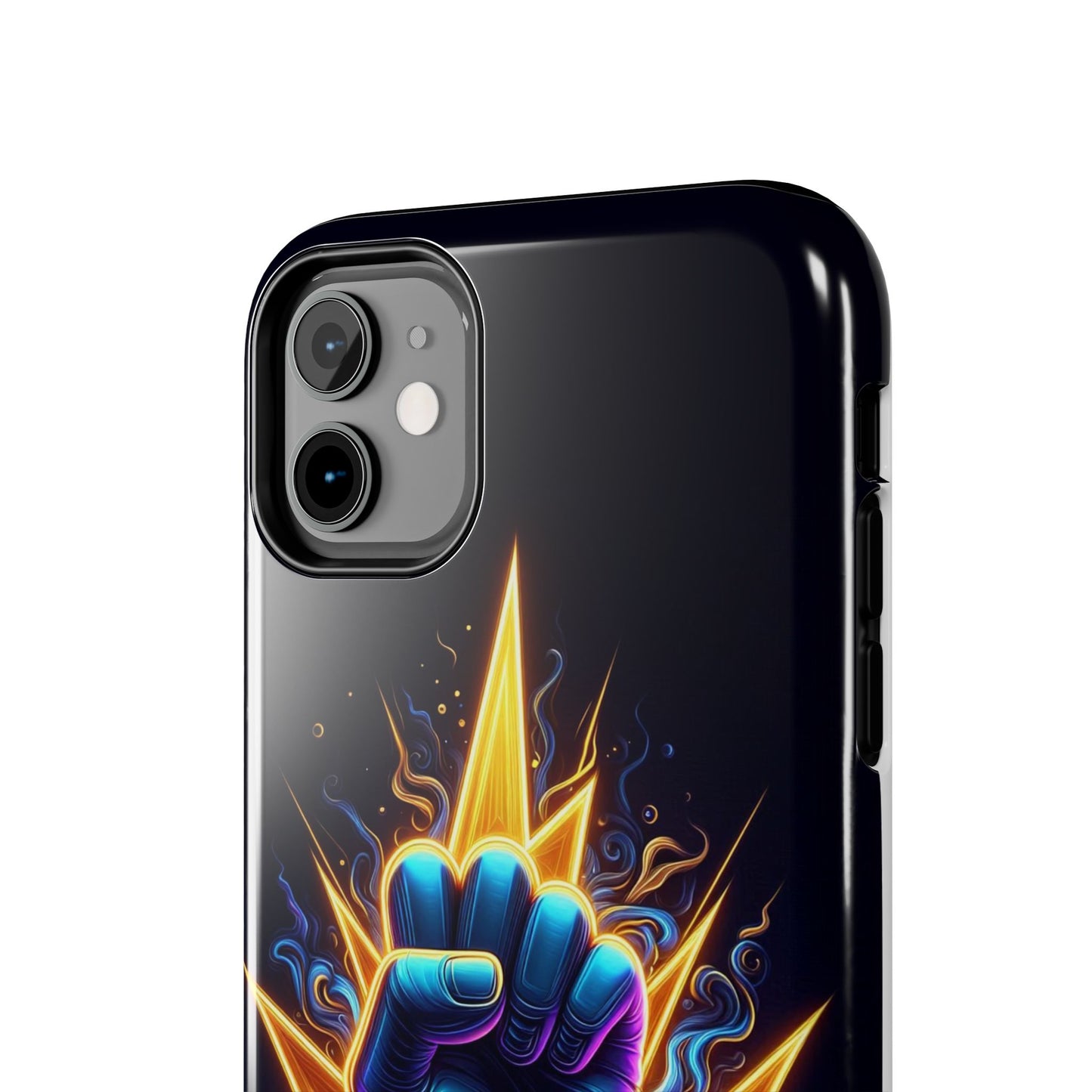 Vibrant Tough Phone Case, Unique Phone Protector, Gift for Him, Colorful Smartphone Cover, Inspirational Design