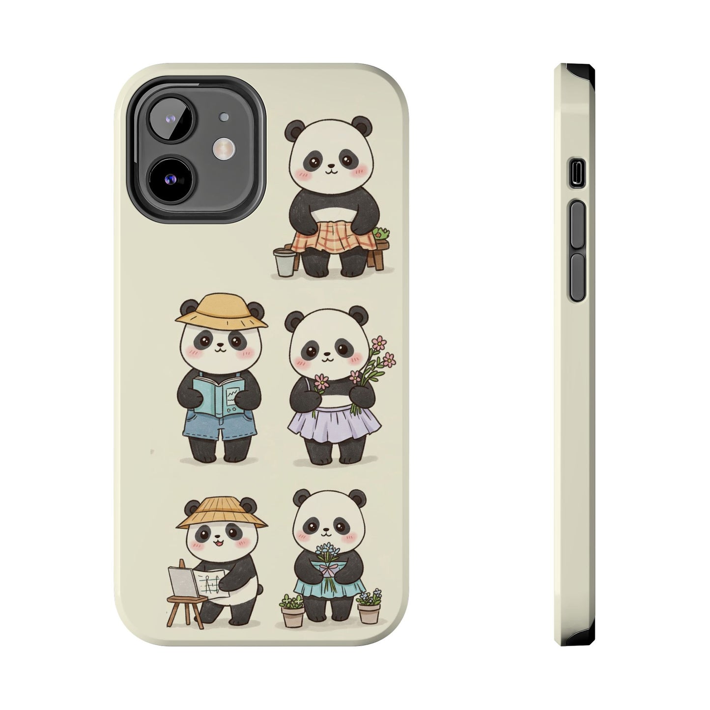 Cute Panda Tough Phone Cases | Stylish Phone Cover, Gifts for Animal Lovers, Kids Accessories, Cute Phone Protector, Fun Design