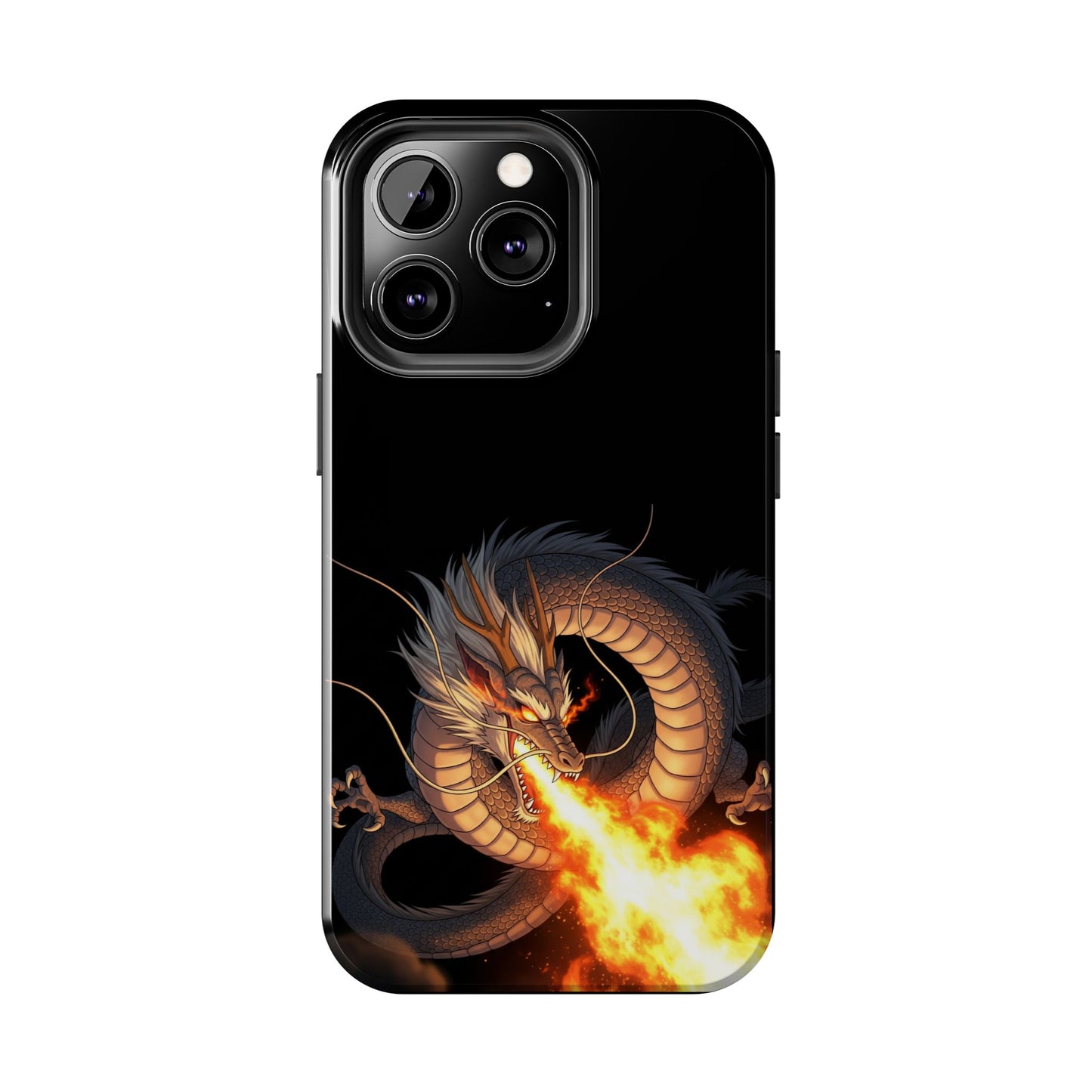 Dragon Fire Phone Case | Tough & Stylish, Perfect for Gamers, Gift for Tech Lovers, Protective Accessory, Adjustable Fit