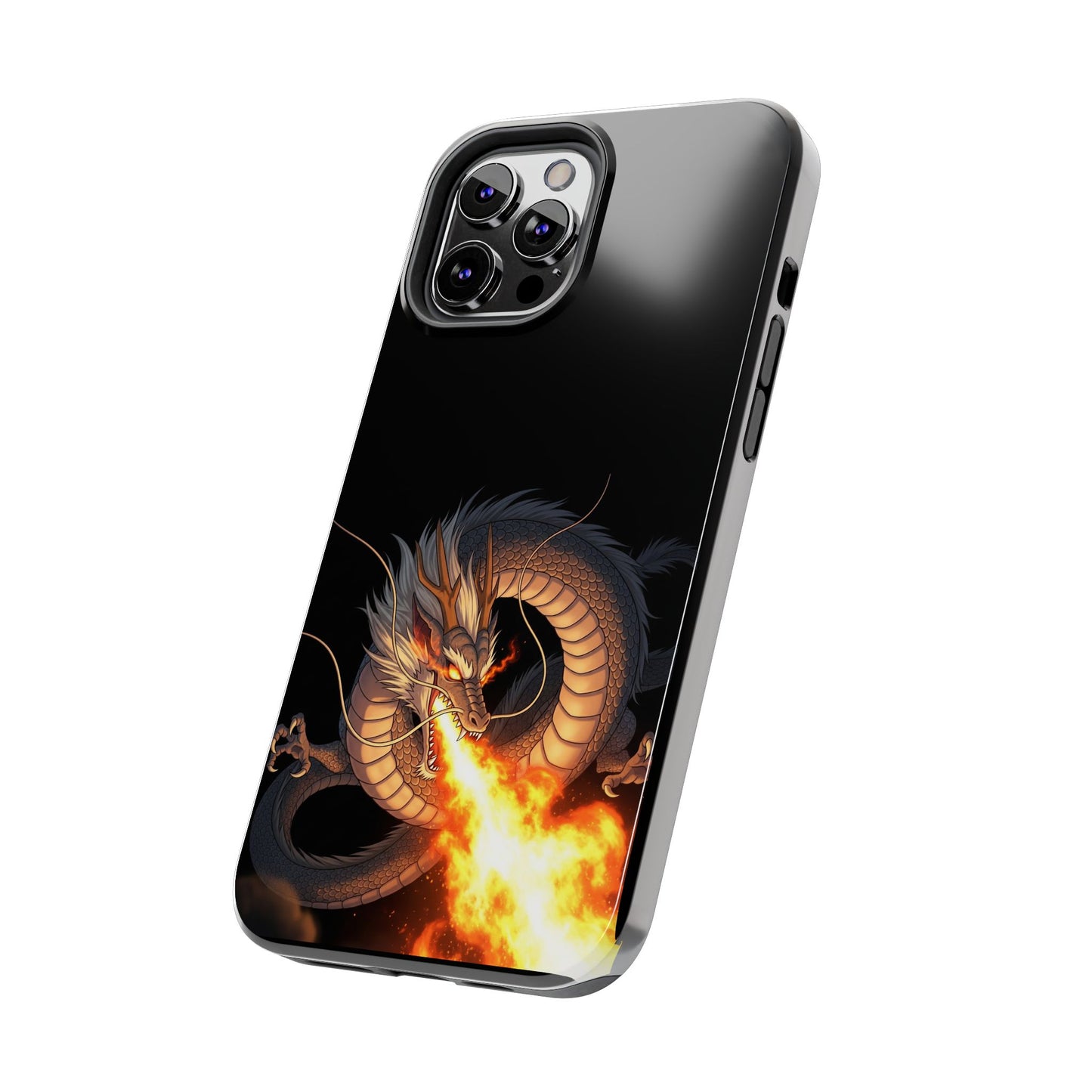 Dragon Fire Phone Case | Tough & Stylish, Perfect for Gamers, Gift for Tech Lovers, Protective Accessory, Adjustable Fit