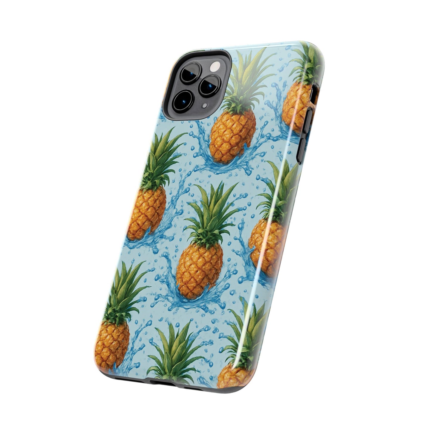 Tropical Pineapple Phone Case, Tough Phone Case, Pineapple Lovers Gift, Summer Vibe Accessory, Cute Phone Cover, Vacation Essentials