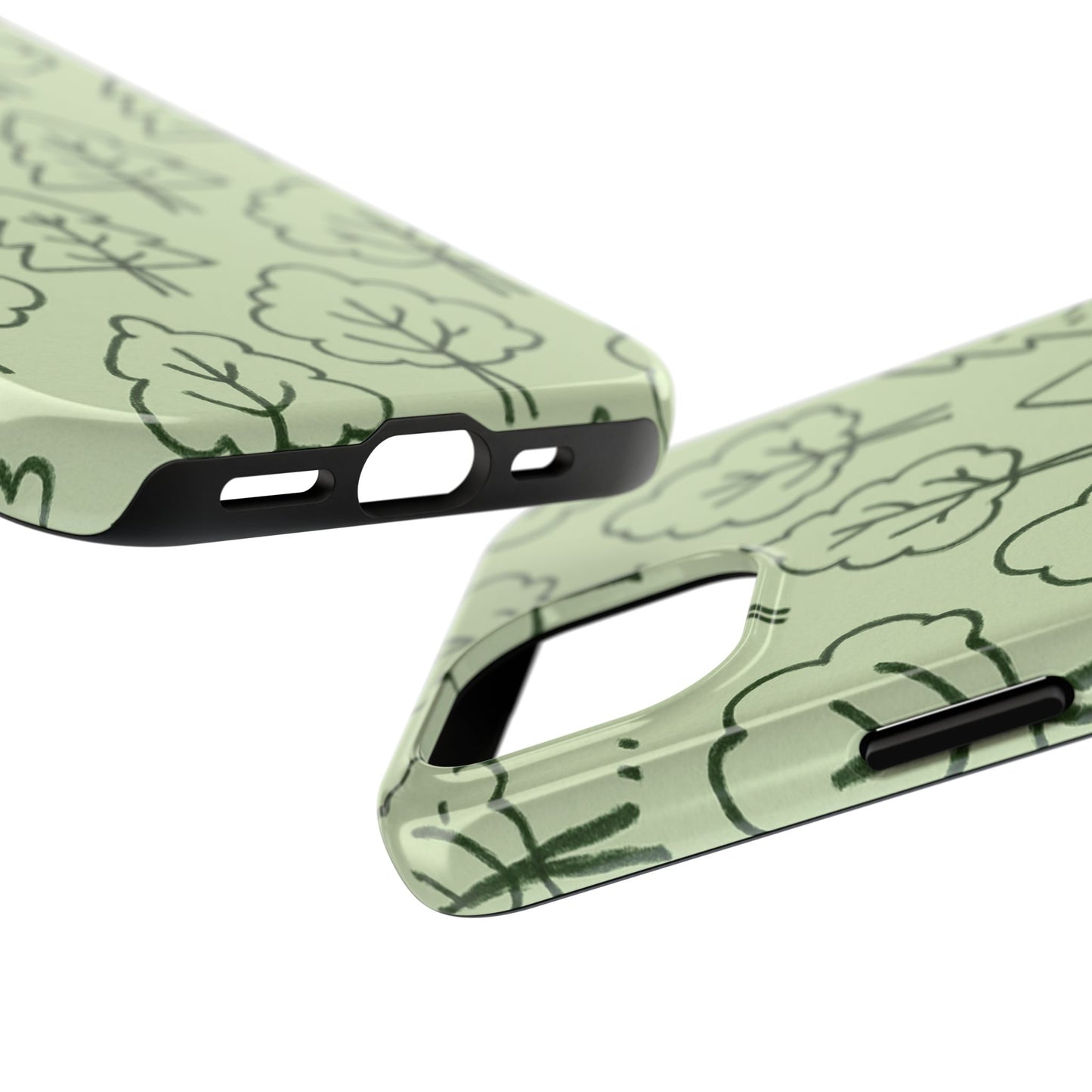 Nature-Inspired Tough Phone Cases | Forest Pattern, Eco-Friendly Design, Gift for Nature Lovers, Outdoor Enthusiasts, Phone Protection