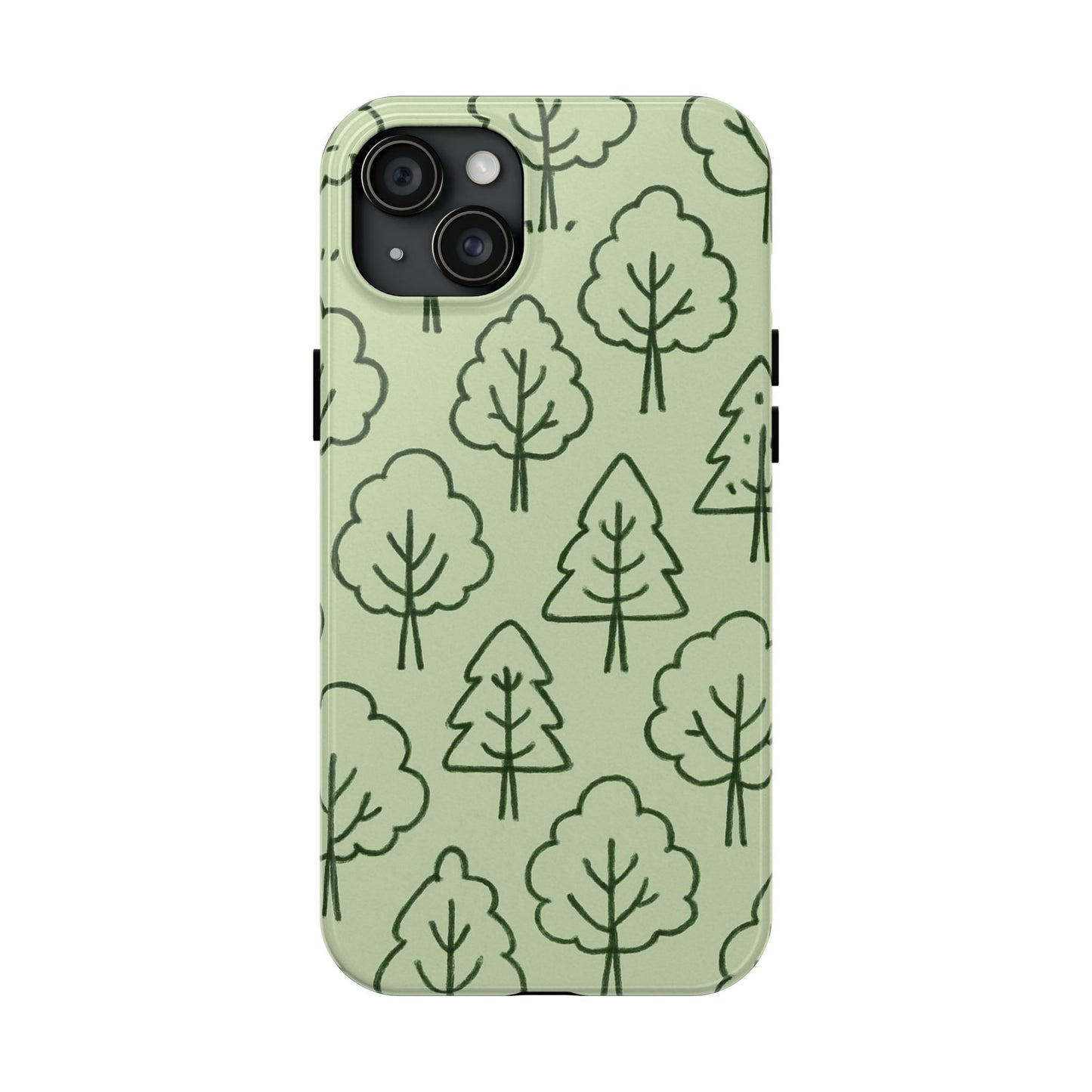 Nature-Inspired Tough Phone Cases | Forest Pattern, Eco-Friendly Design, Gift for Nature Lovers, Outdoor Enthusiasts, Phone Protection
