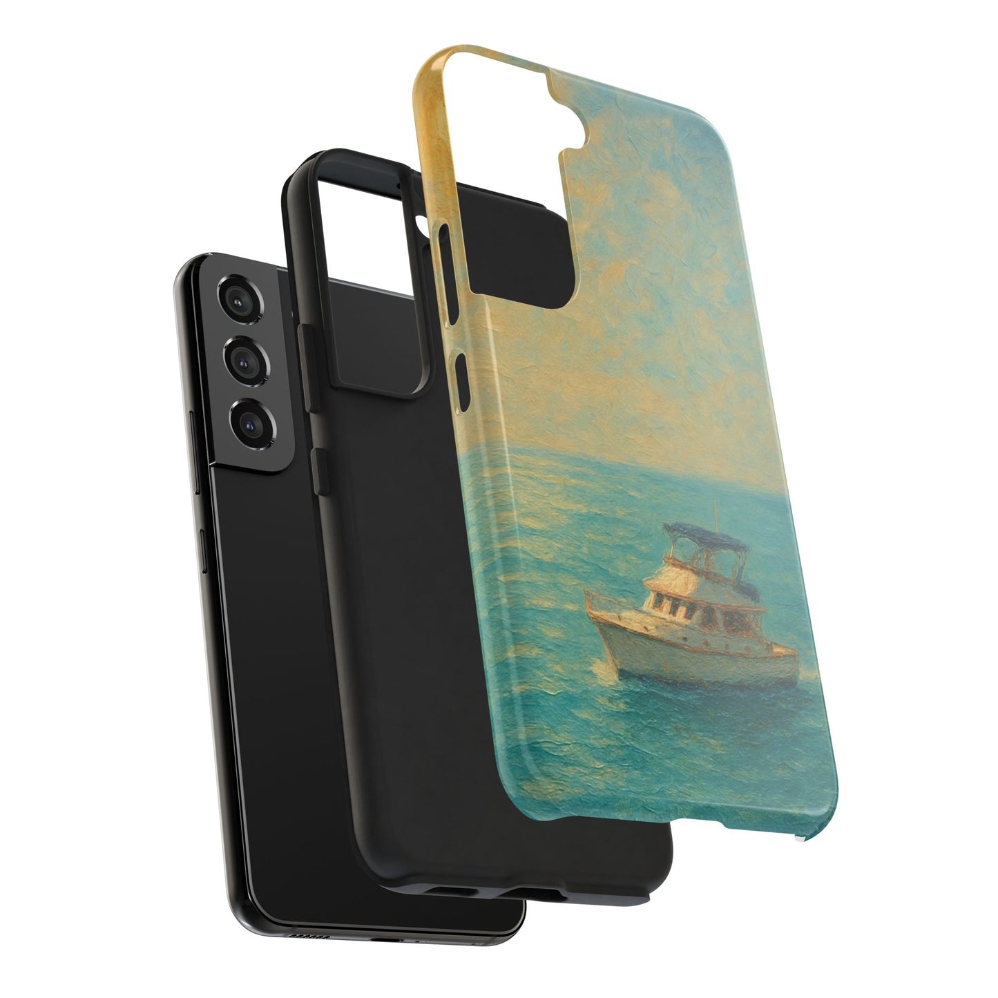 Scenic Ocean Phone Case, Nautical Tough Cases, Beach Lover Gift, Sailboat Decor, Coastal Home Accessories