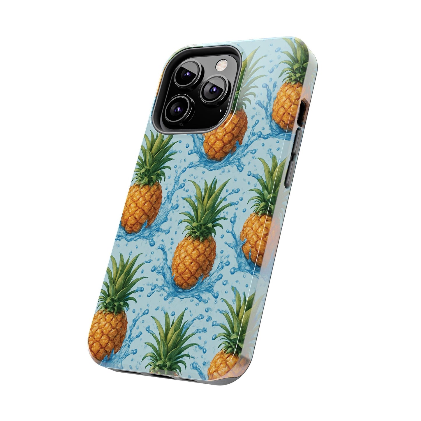 Tropical Pineapple Phone Case, Tough Phone Case, Pineapple Lovers Gift, Summer Vibe Accessory, Cute Phone Cover, Vacation Essentials