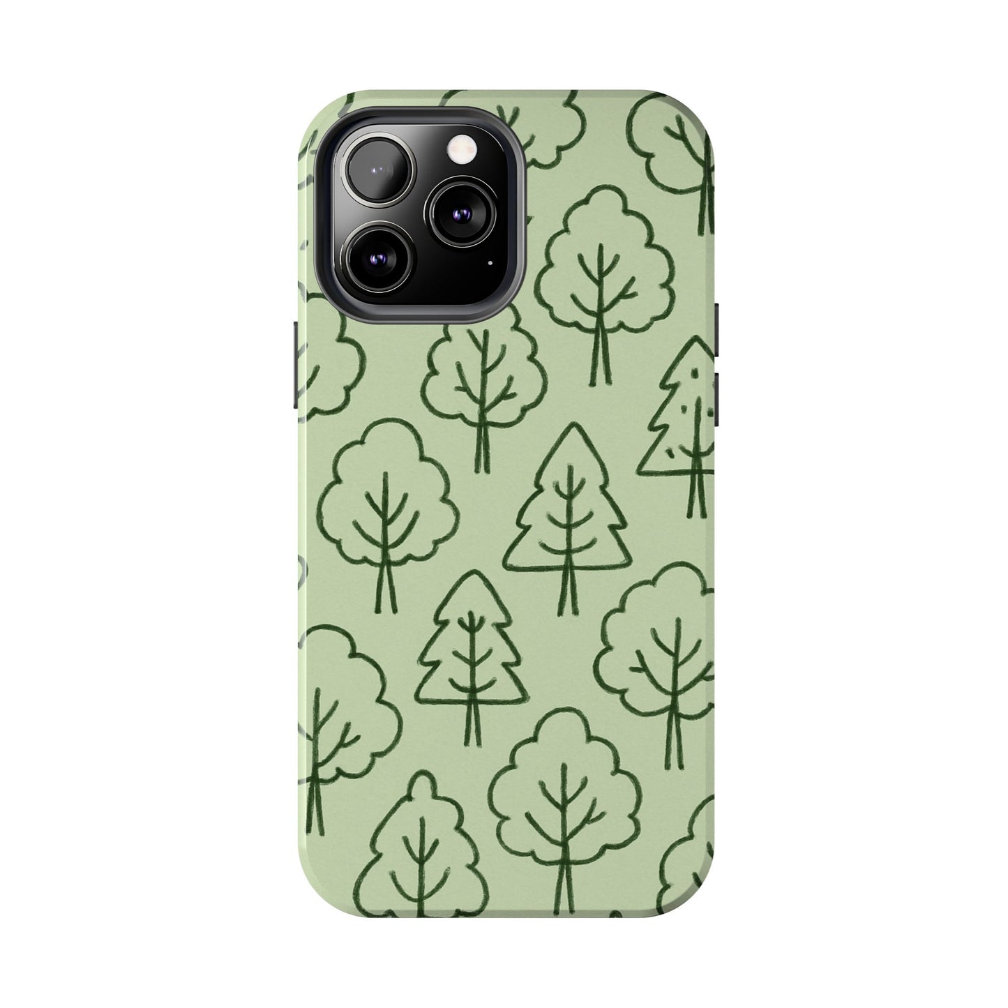 Nature-Inspired Tough Phone Cases | Forest Pattern, Eco-Friendly Design, Gift for Nature Lovers, Outdoor Enthusiasts, Phone Protection