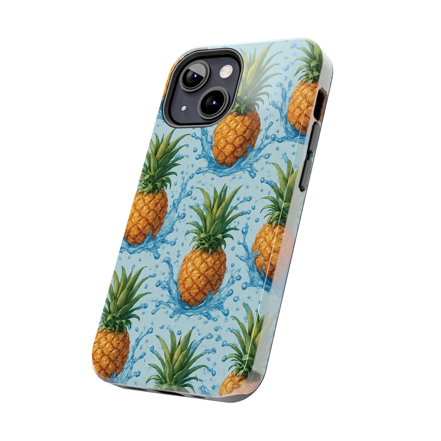 Tropical Pineapple Phone Case, Tough Phone Case, Pineapple Lovers Gift, Summer Vibe Accessory, Cute Phone Cover, Vacation Essentials