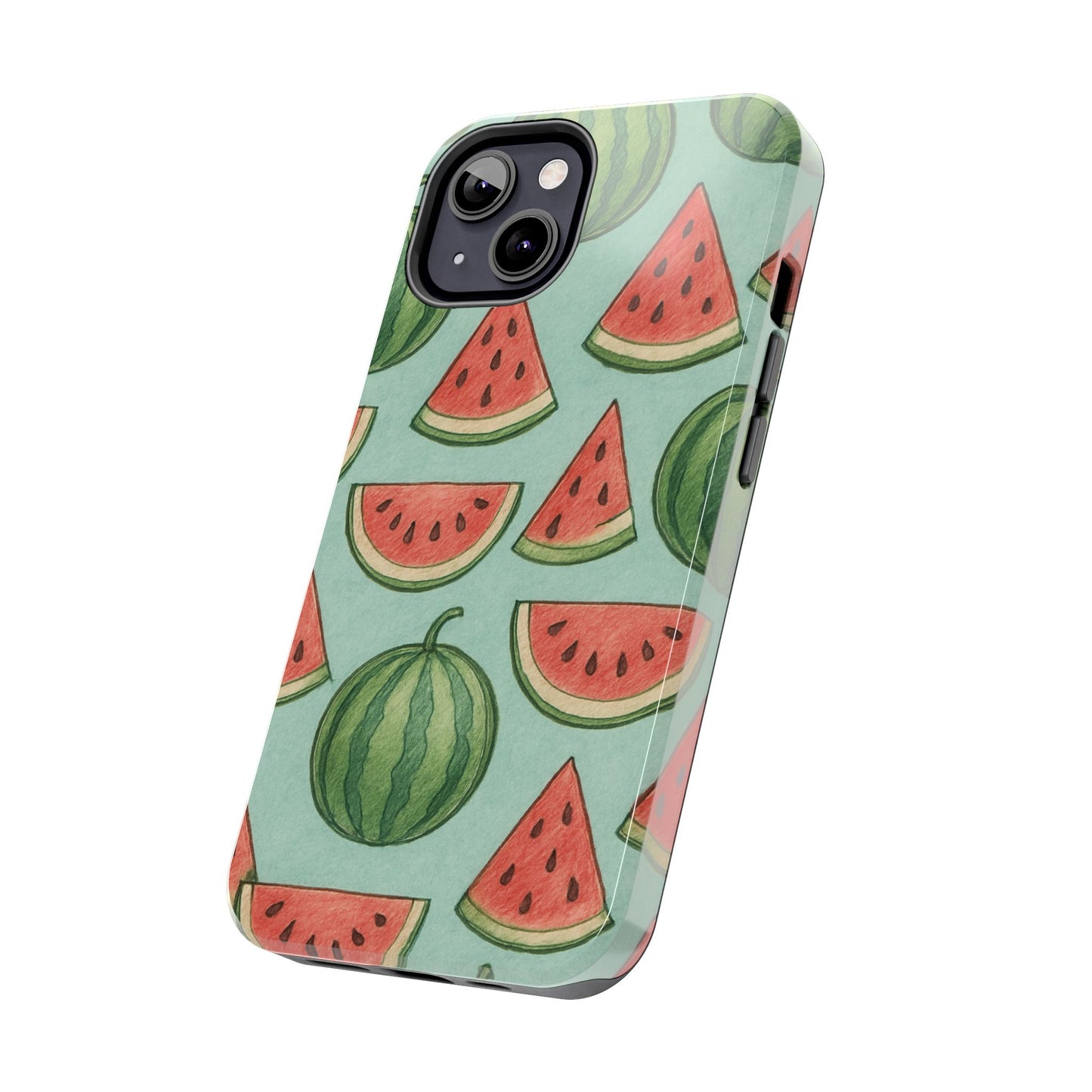 Fun Watermelon Phone Cases, Summer Phone Cover, Cute Fruit Case, Unique Cell Phone Accessory, Gift for Her, Phone Protection