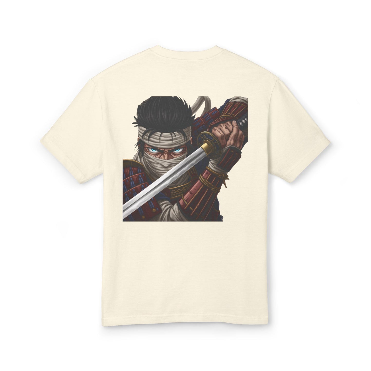 Unisex Heavyweight Cotton Tee - Ninja Inspired Design, Gamer Tee, Anime Shirt, Streetwear, Gift for Fans