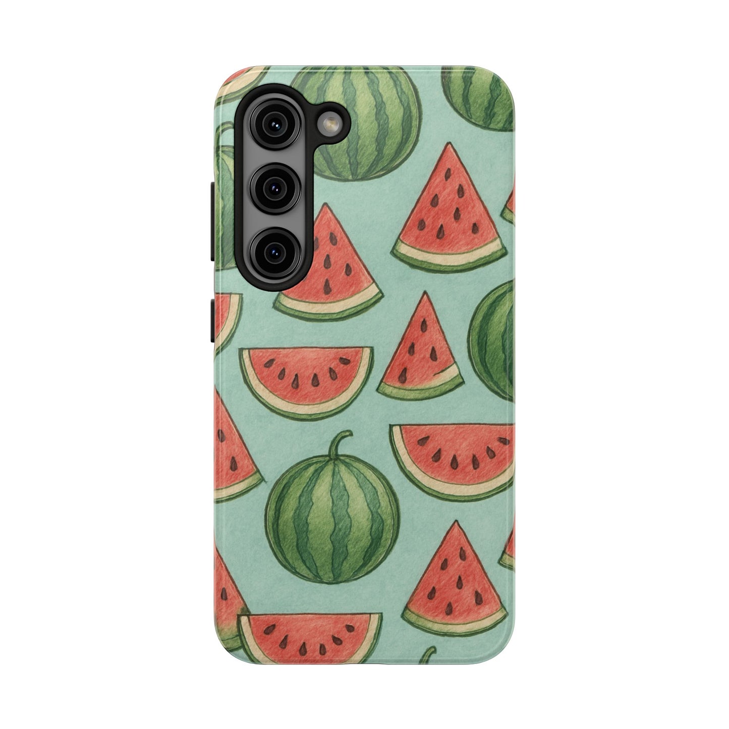 Fun Watermelon Phone Cases, Summer Phone Cover, Cute Fruit Case, Unique Cell Phone Accessory, Gift for Her, Phone Protection