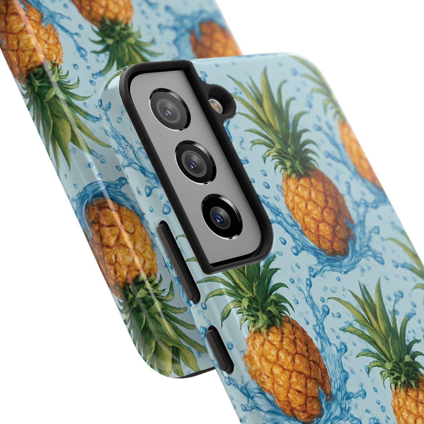 Tropical Pineapple Phone Case, Tough Phone Case, Pineapple Lovers Gift, Summer Vibe Accessory, Cute Phone Cover, Vacation Essentials