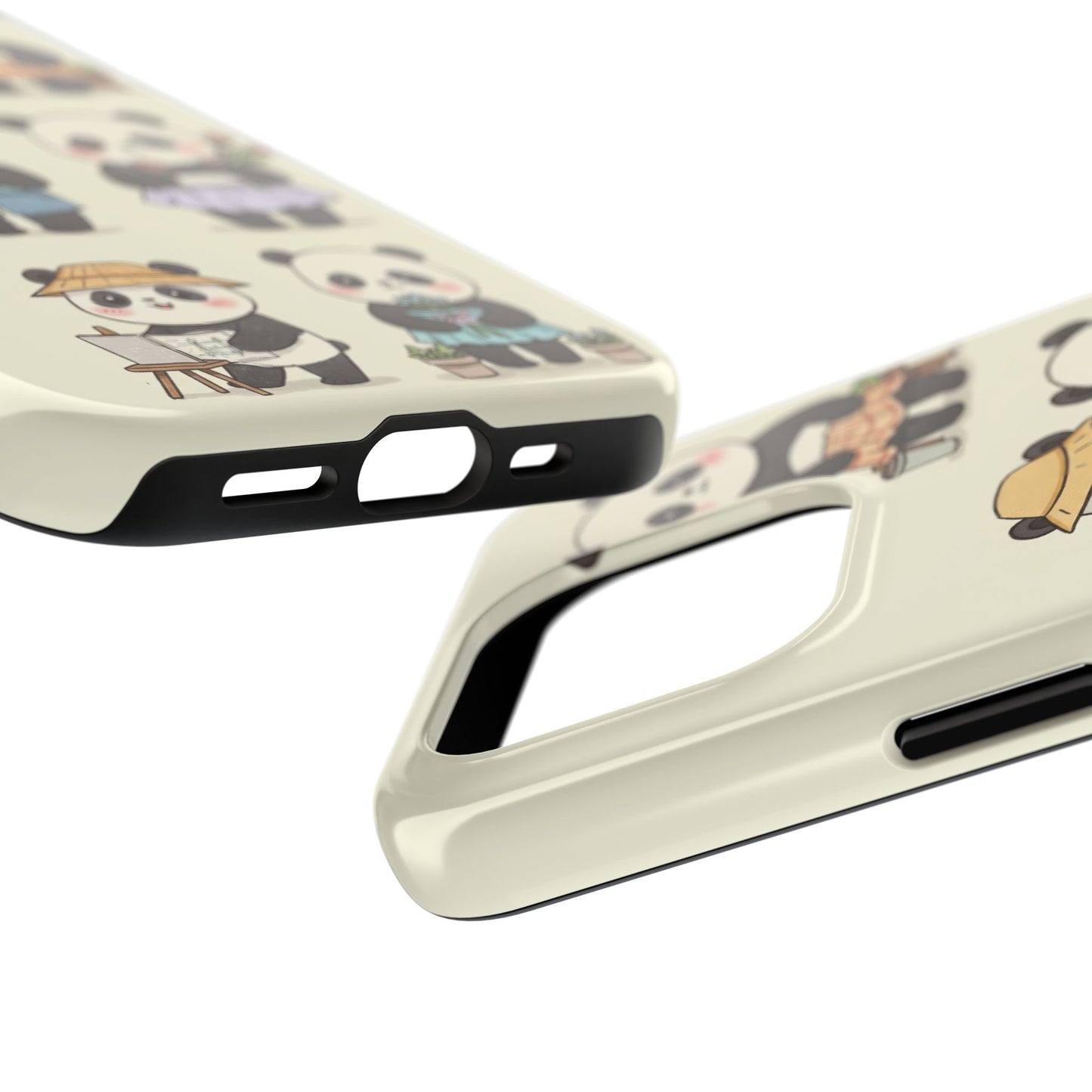 Cute Panda Tough Phone Cases | Stylish Phone Cover, Gifts for Animal Lovers, Kids Accessories, Cute Phone Protector, Fun Design