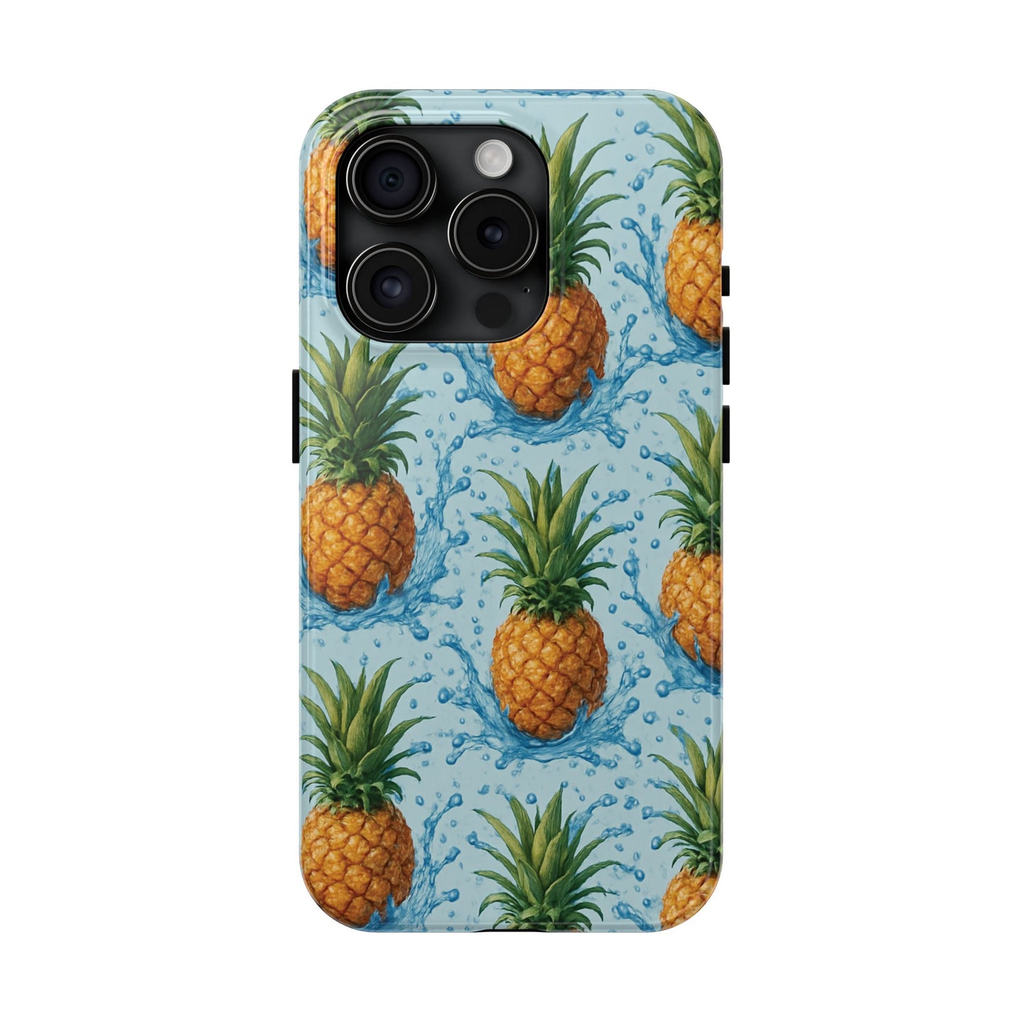 Tropical Pineapple Phone Case, Tough Phone Case, Pineapple Lovers Gift, Summer Vibe Accessory, Cute Phone Cover, Vacation Essentials