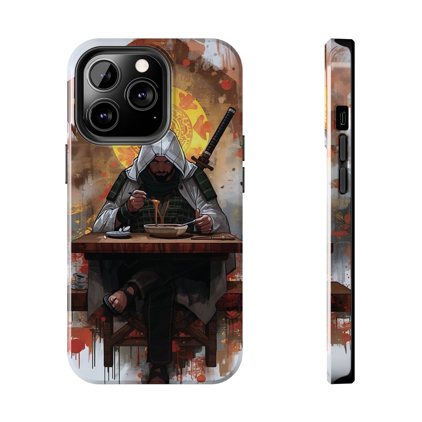 Artistic Tough Phone Cases for Gamers, Unique Phone Cover for Gift, Trendy Phone Accessories, Perfect for Birthdays & Holidays