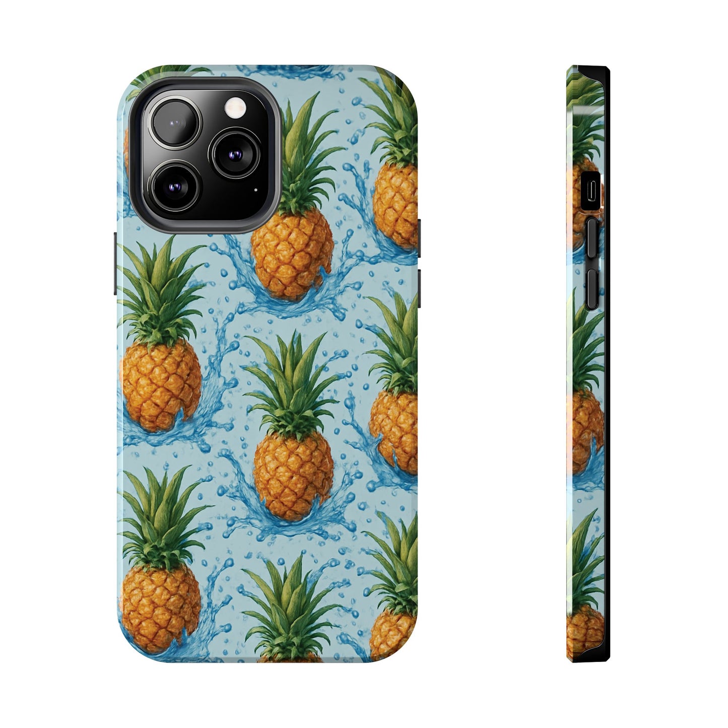 Tropical Pineapple Phone Case, Tough Phone Case, Pineapple Lovers Gift, Summer Vibe Accessory, Cute Phone Cover, Vacation Essentials