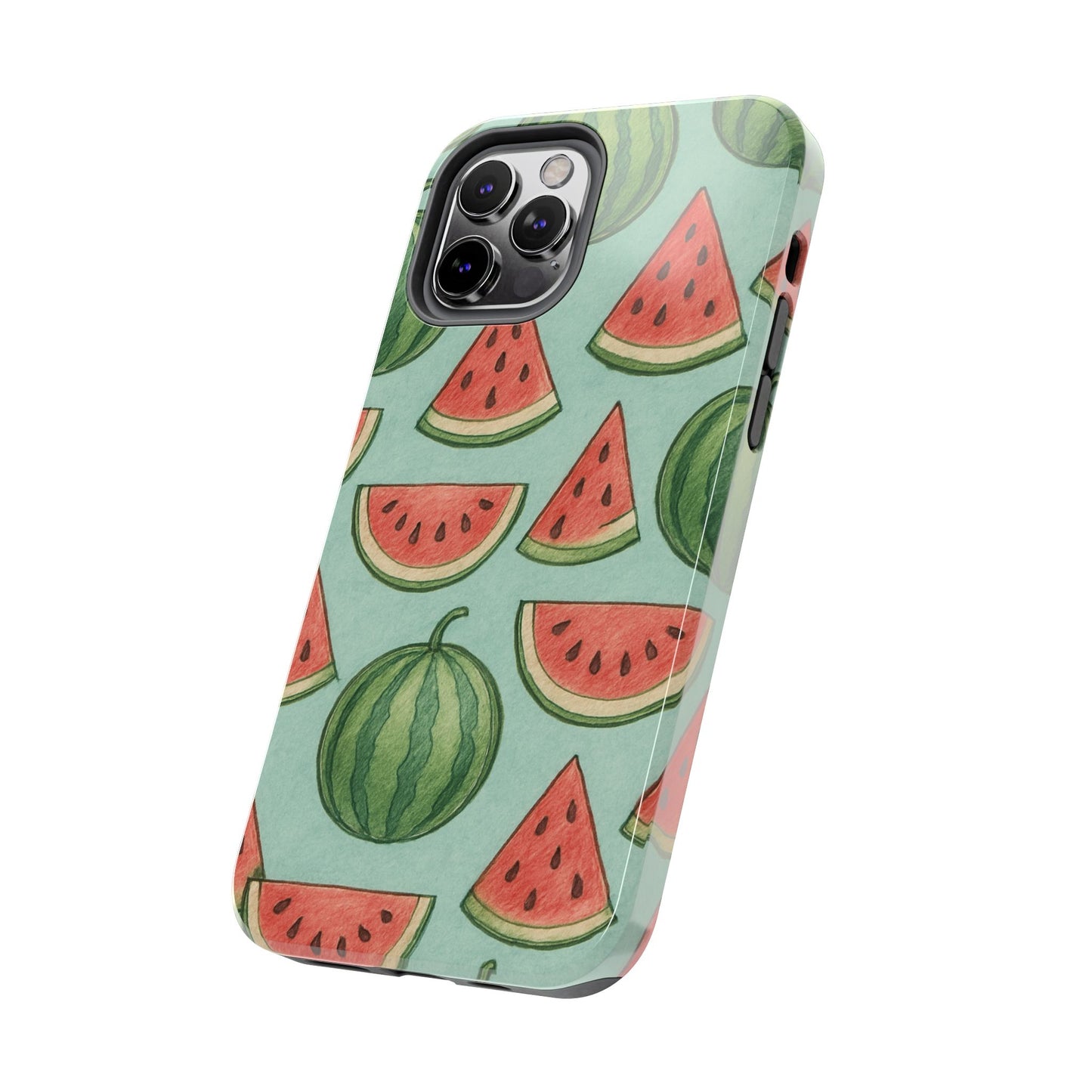 Fun Watermelon Phone Cases, Summer Phone Cover, Cute Fruit Case, Unique Cell Phone Accessory, Gift for Her, Phone Protection