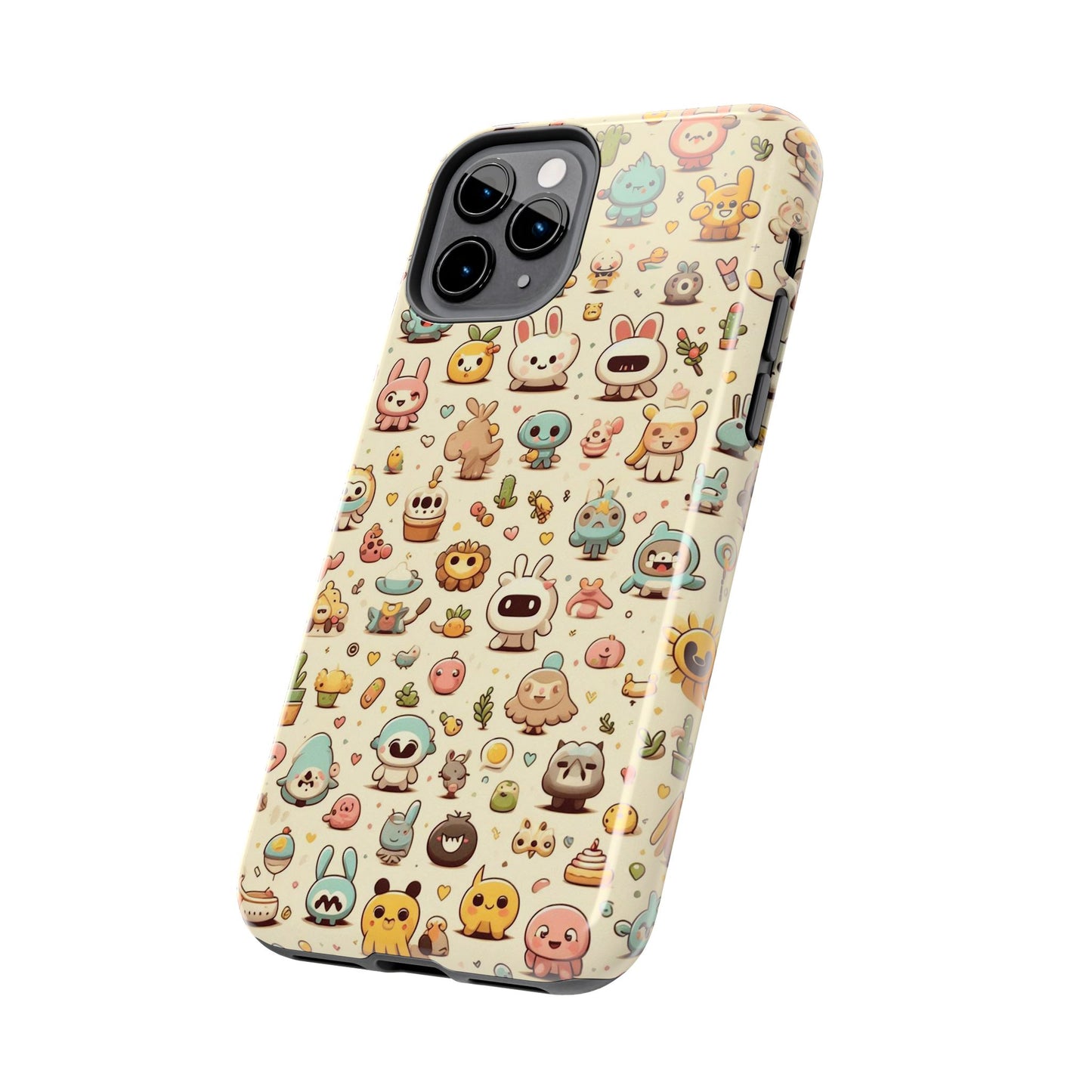 Cute Cartoon Phone Cases - Kawaii Design for Kids, Fun Gift for Birthdays, Durable Protection, Unique Colors, Everyday Use