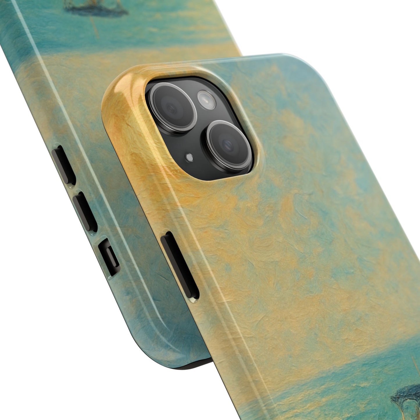 Scenic Ocean Phone Case, Nautical Tough Cases, Beach Lover Gift, Sailboat Decor, Coastal Home Accessories