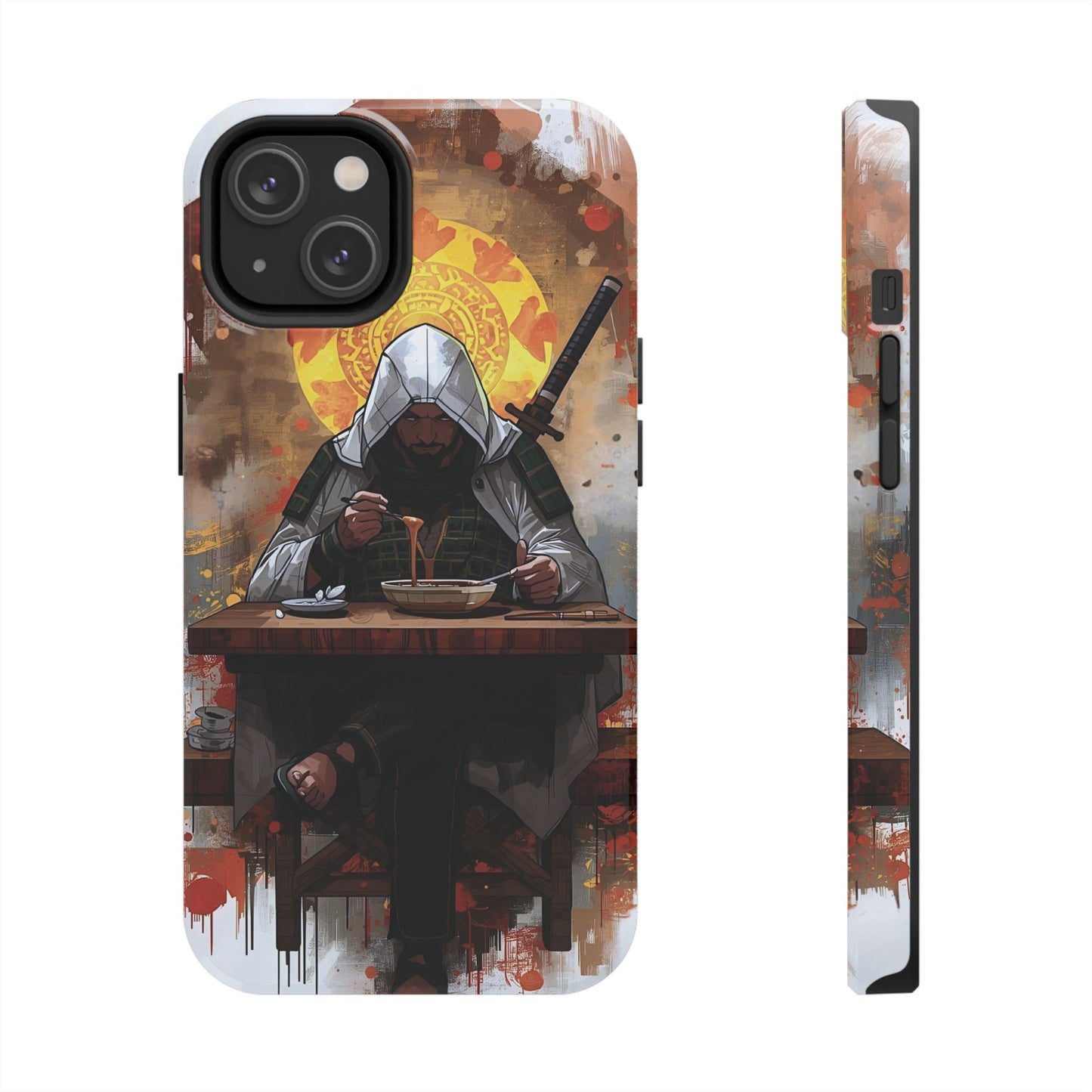 Artistic Tough Phone Cases for Gamers, Unique Phone Cover for Gift, Trendy Phone Accessories, Perfect for Birthdays & Holidays