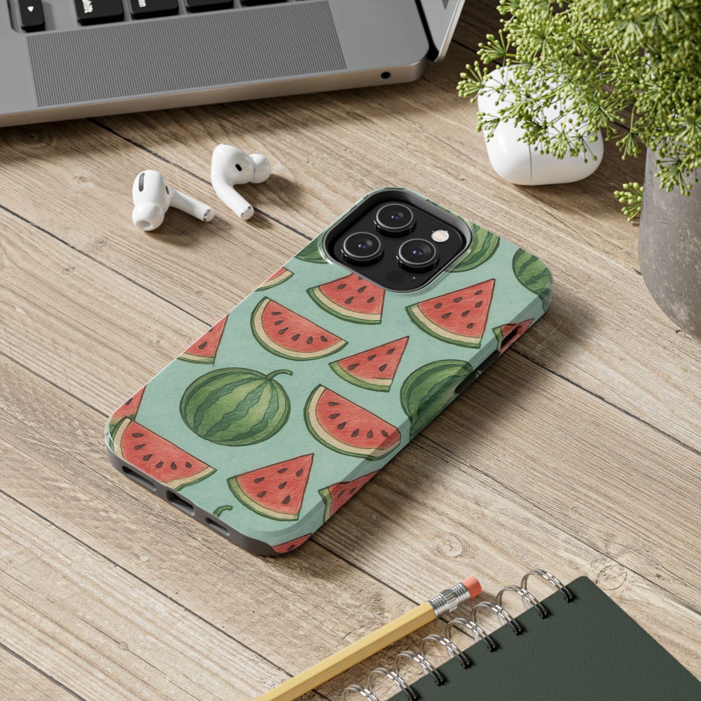 Fun Watermelon Phone Cases, Summer Phone Cover, Cute Fruit Case, Unique Cell Phone Accessory, Gift for Her, Phone Protection