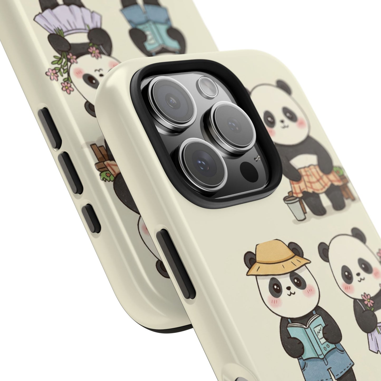 Cute Panda Tough Phone Cases | Stylish Phone Cover, Gifts for Animal Lovers, Kids Accessories, Cute Phone Protector, Fun Design