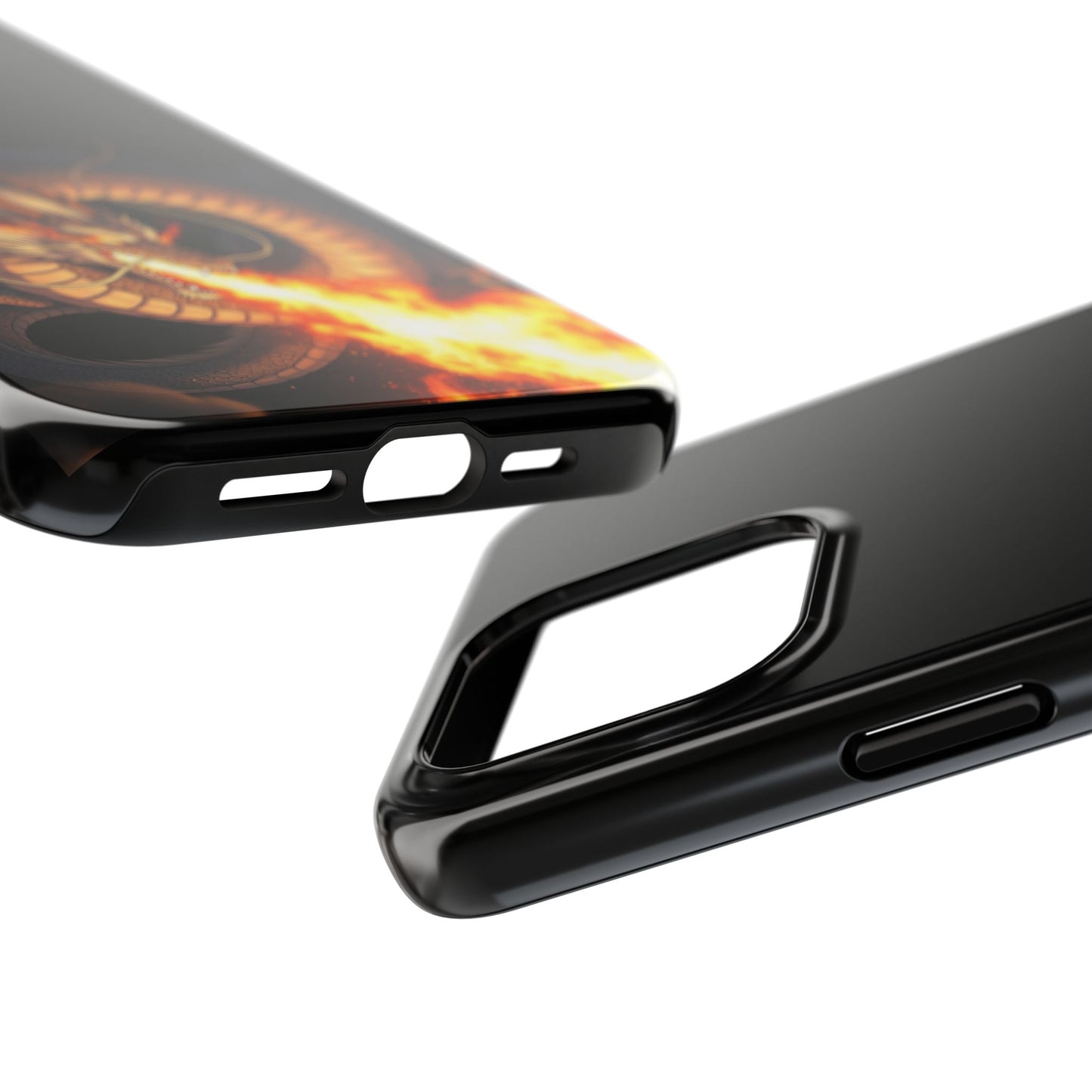 Dragon Fire Phone Case | Tough & Stylish, Perfect for Gamers, Gift for Tech Lovers, Protective Accessory, Adjustable Fit