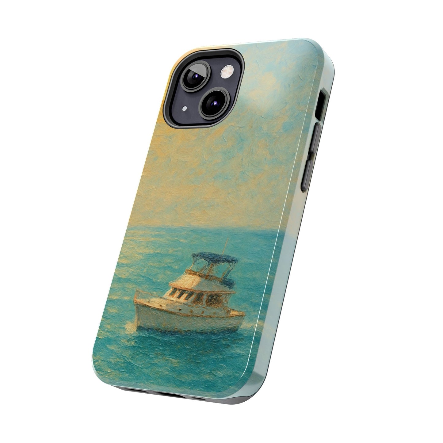 Scenic Ocean Phone Case, Nautical Tough Cases, Beach Lover Gift, Sailboat Decor, Coastal Home Accessories