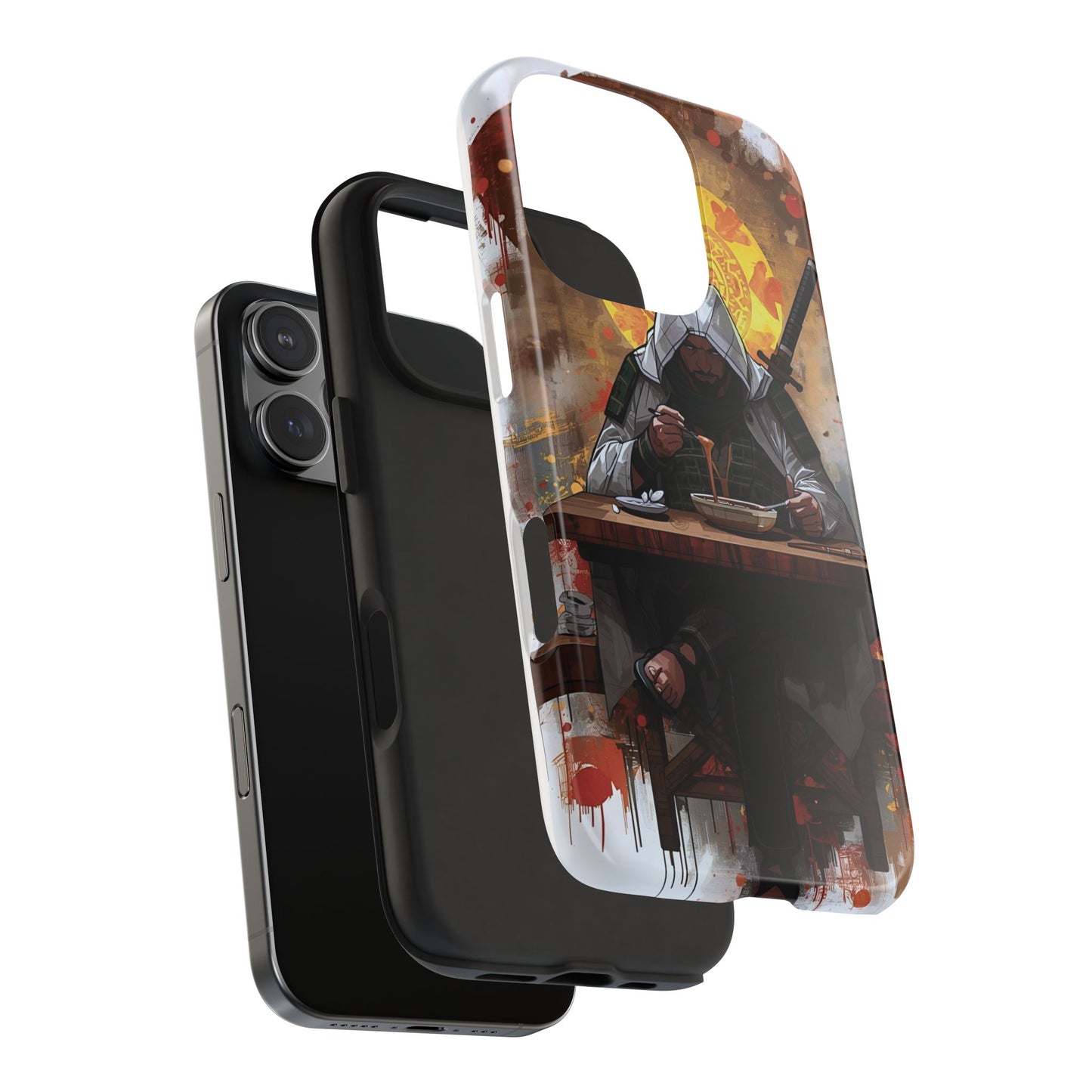 Artistic Tough Phone Cases for Gamers, Unique Phone Cover for Gift, Trendy Phone Accessories, Perfect for Birthdays & Holidays