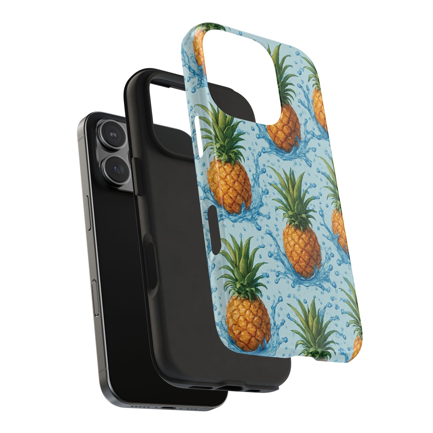 Tropical Pineapple Phone Case, Tough Phone Case, Pineapple Lovers Gift, Summer Vibe Accessory, Cute Phone Cover, Vacation Essentials