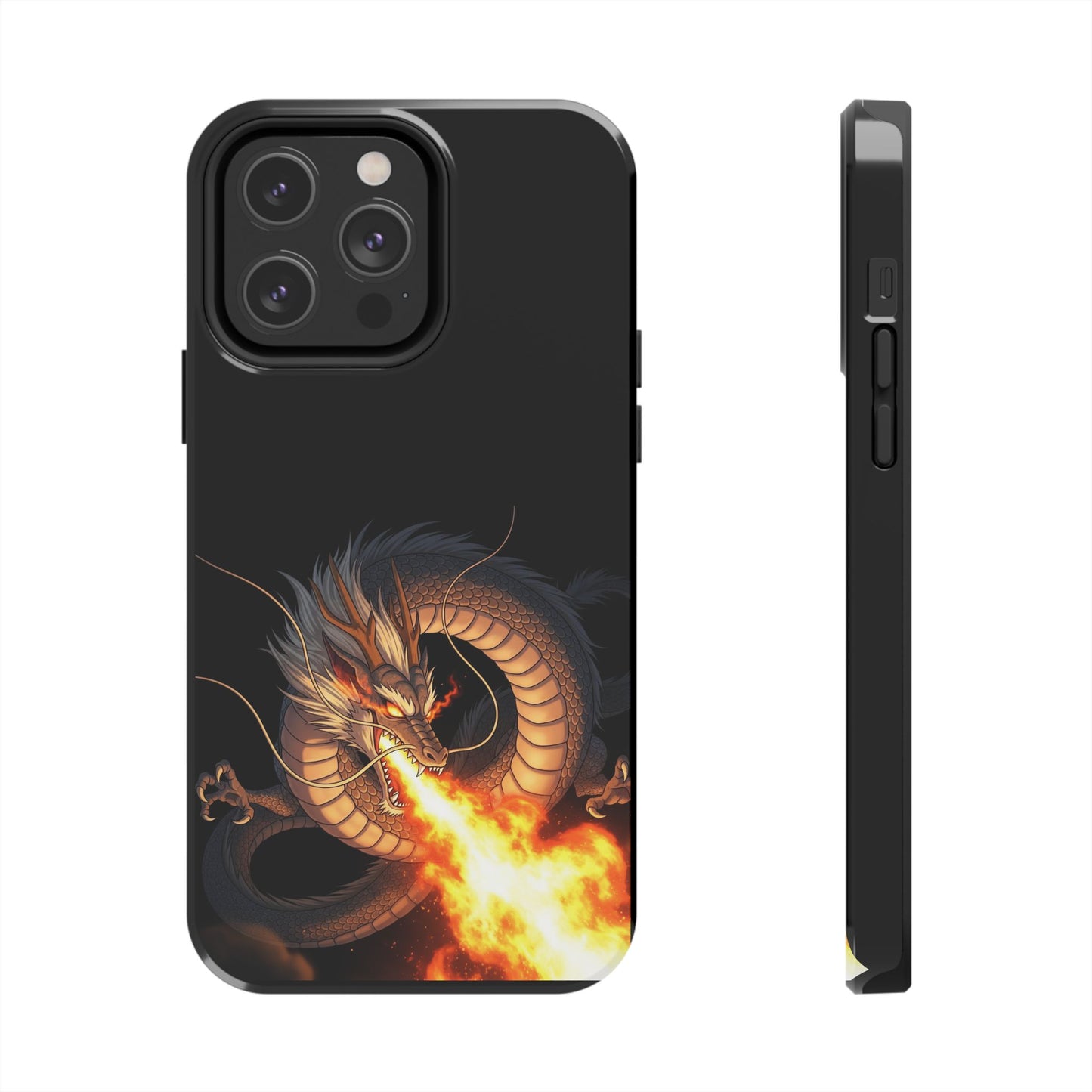 Dragon Fire Phone Case | Tough & Stylish, Perfect for Gamers, Gift for Tech Lovers, Protective Accessory, Adjustable Fit