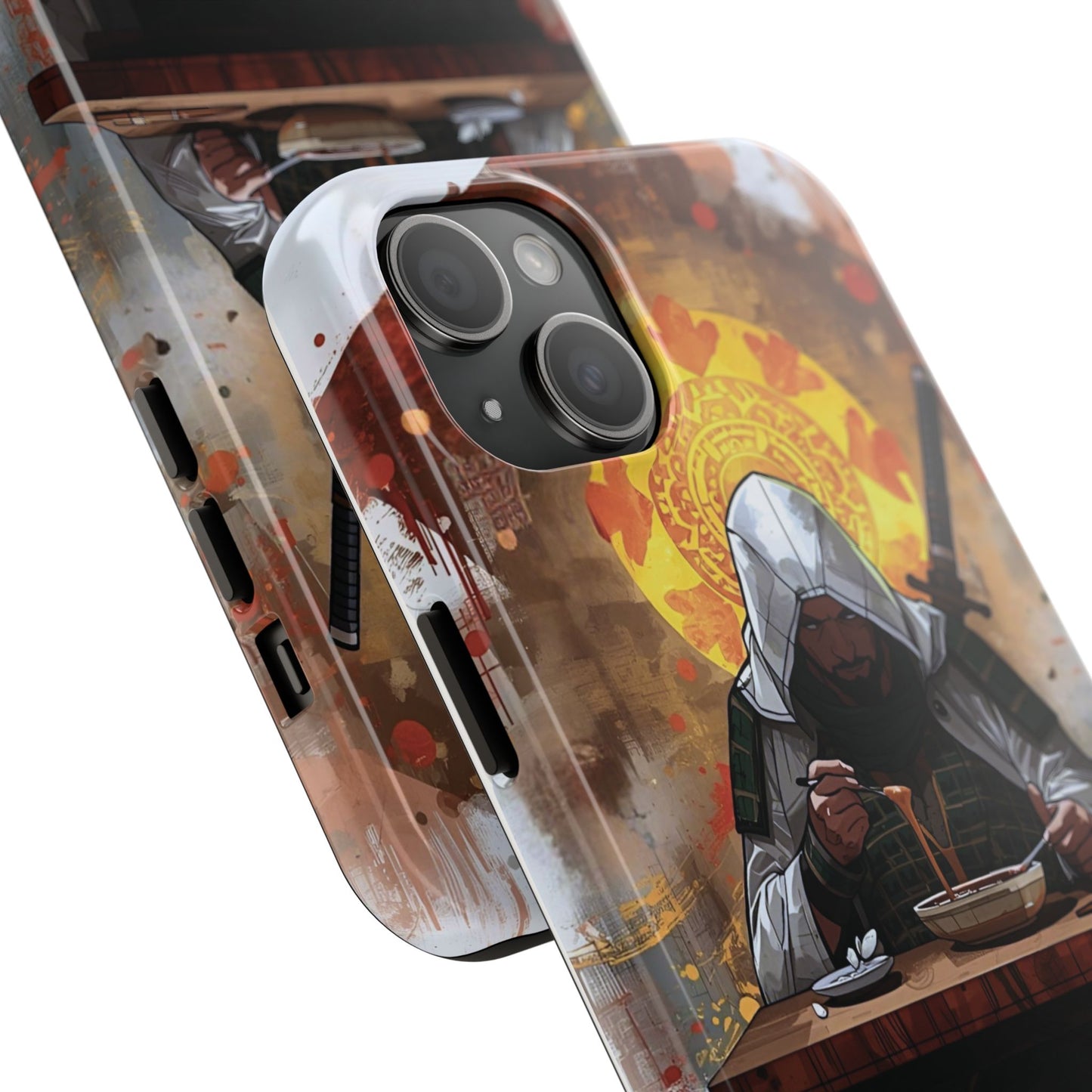 Artistic Tough Phone Cases for Gamers, Unique Phone Cover for Gift, Trendy Phone Accessories, Perfect for Birthdays & Holidays